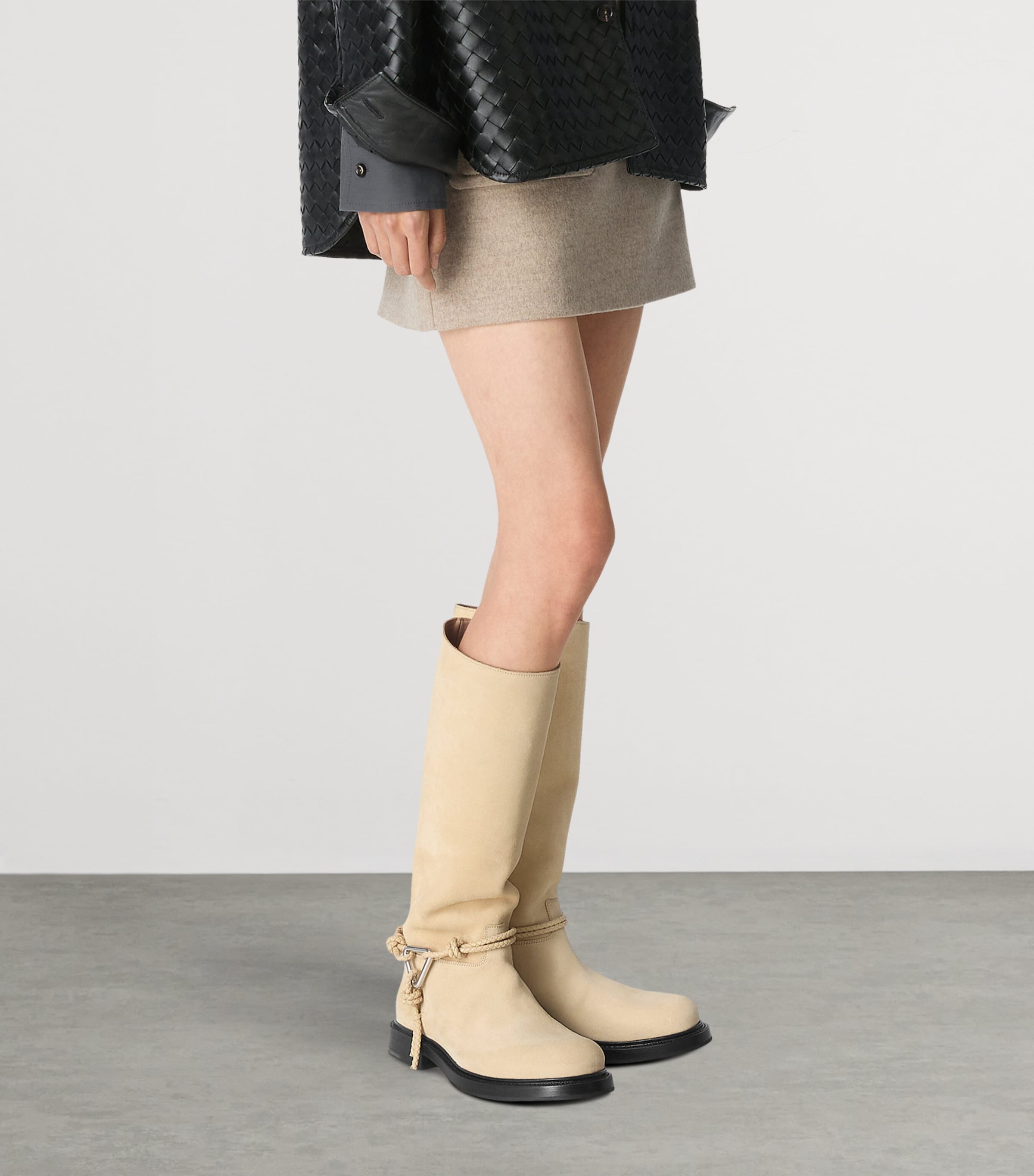 Leather James Knee-High Boots 9707 Image 2