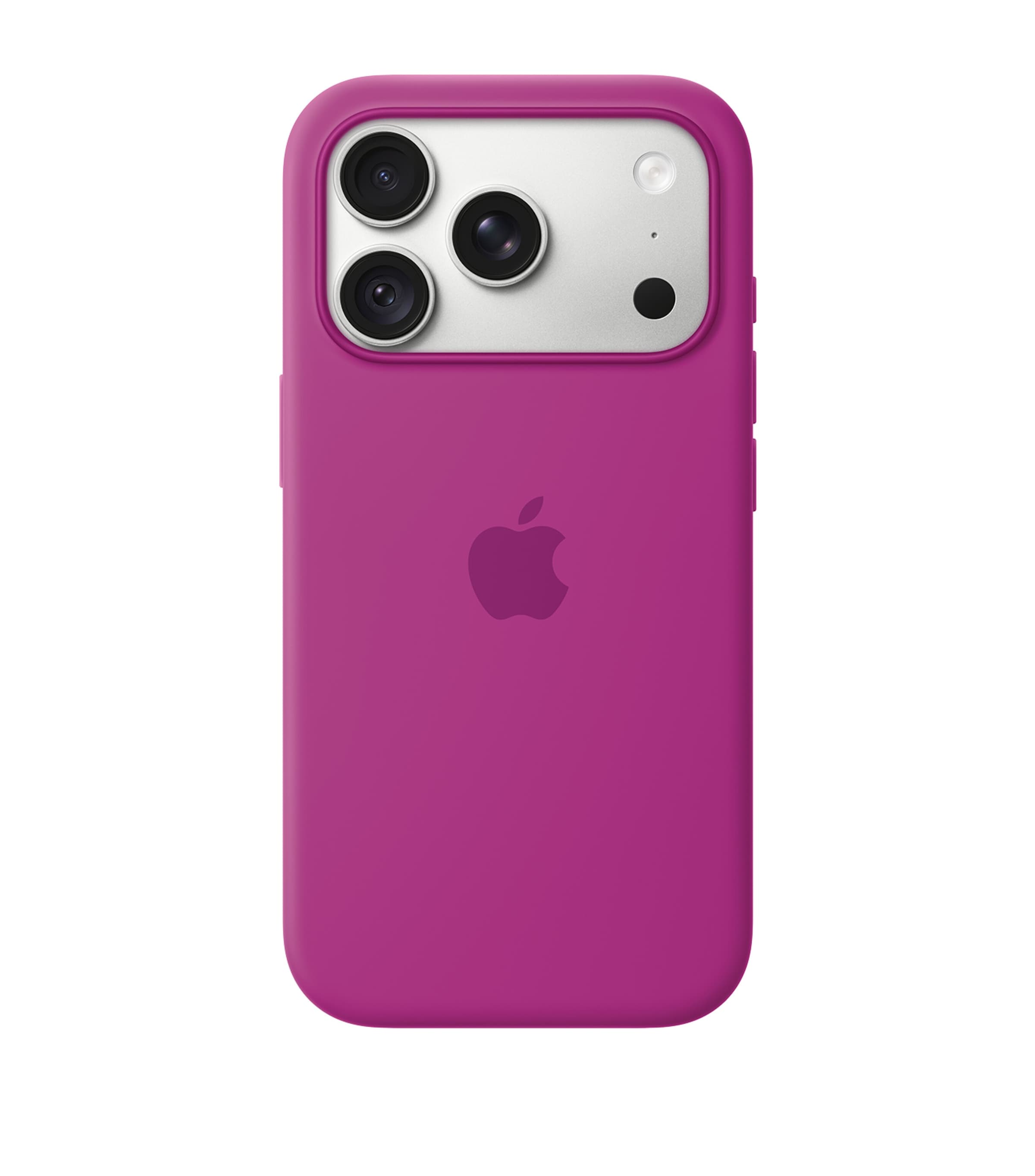 Apple Silicone iPhone 18 Pro MagSafe Case Magenta Image 2