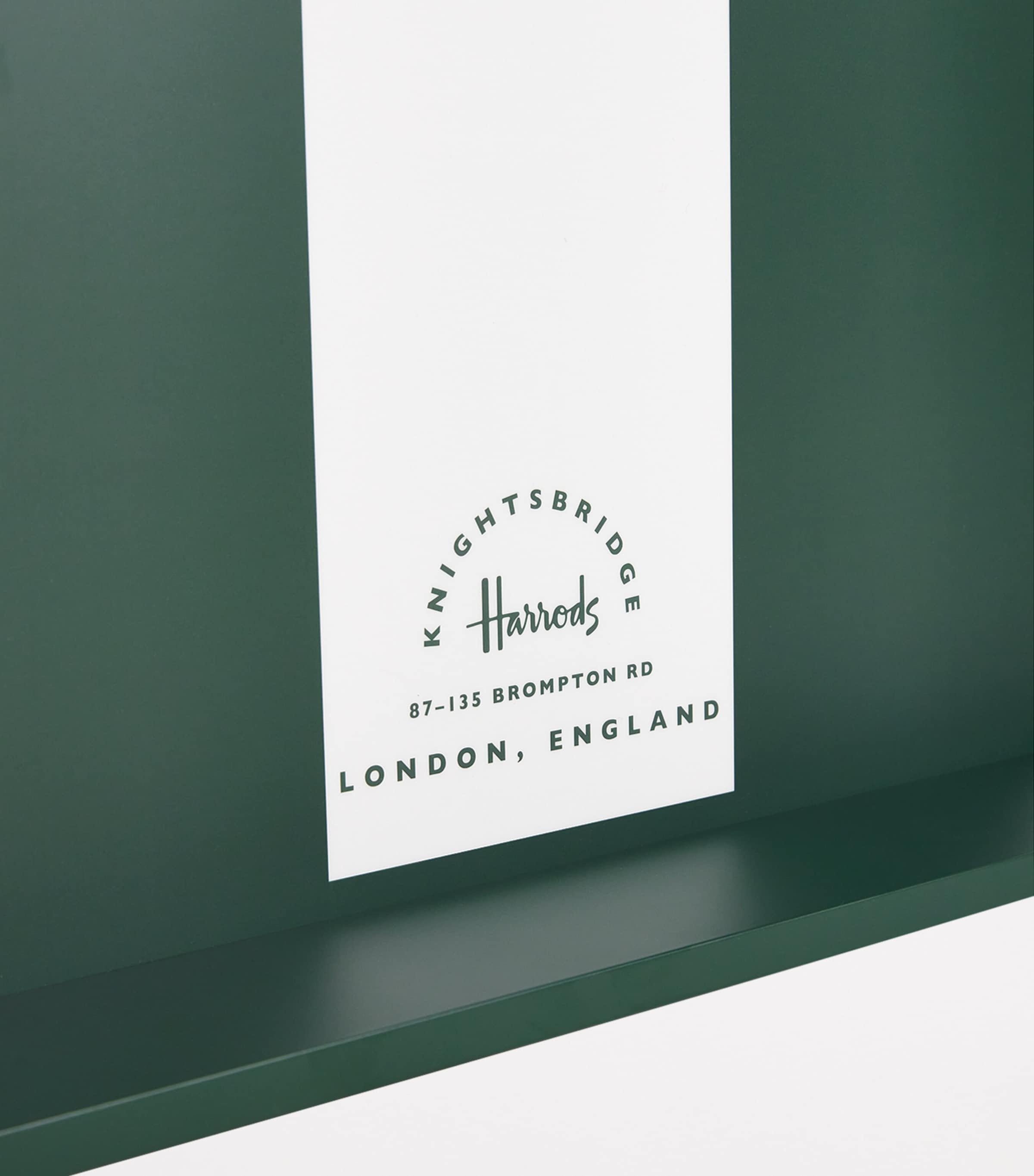 Large Stackable Tray (64cm x 39cm) HARRODS GREEN Image 4