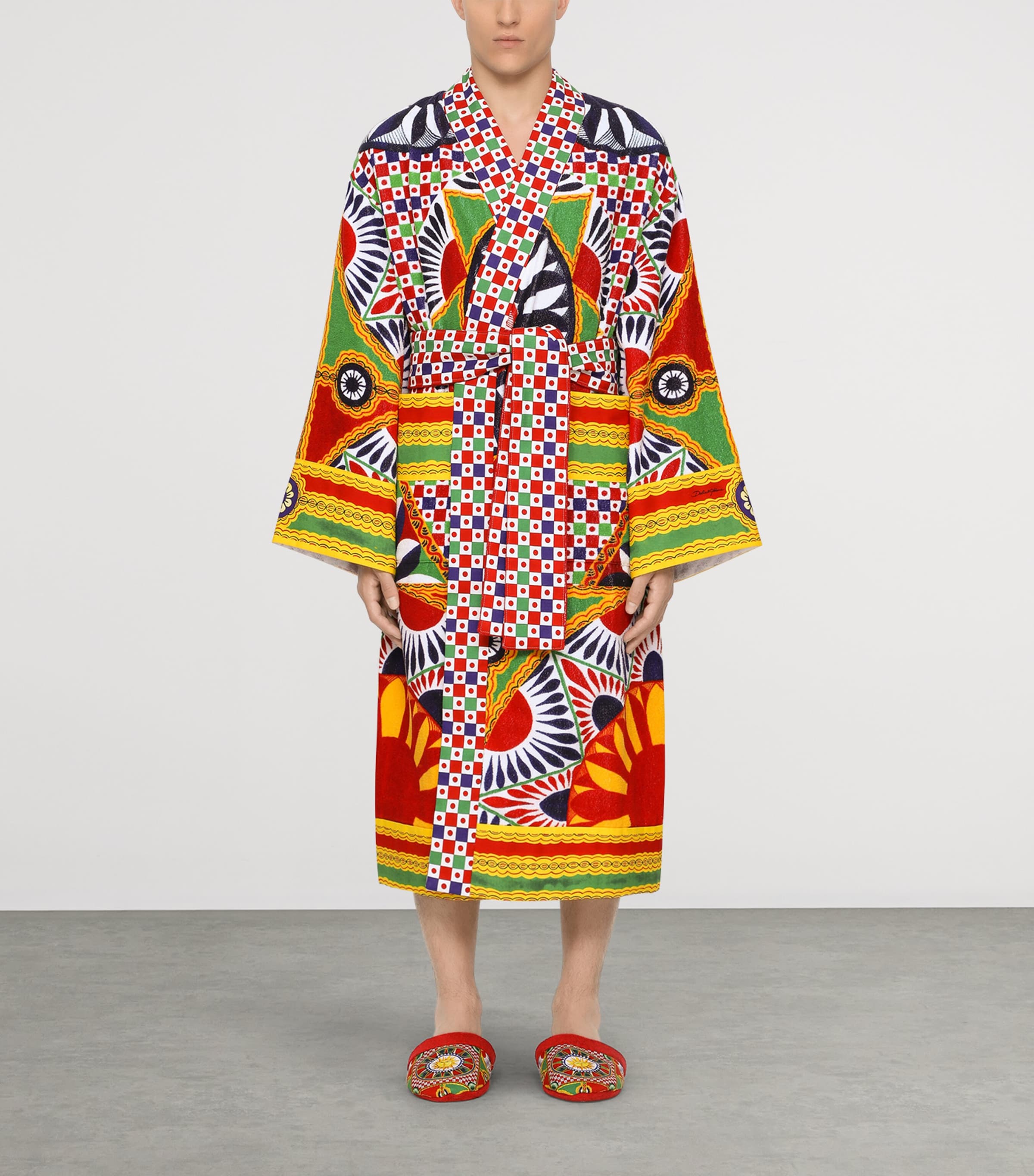 Terry Cotton Carretto Robe UC031 CARRETTO F DO Image 7