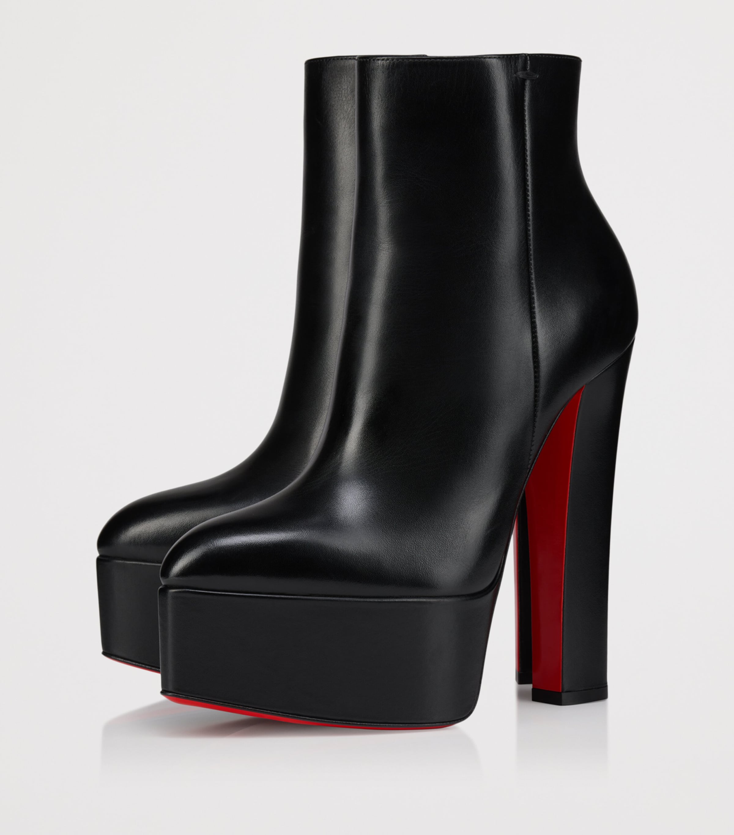 Christian Louboutin Jenna Bootie 150 Leather Boots Image 2