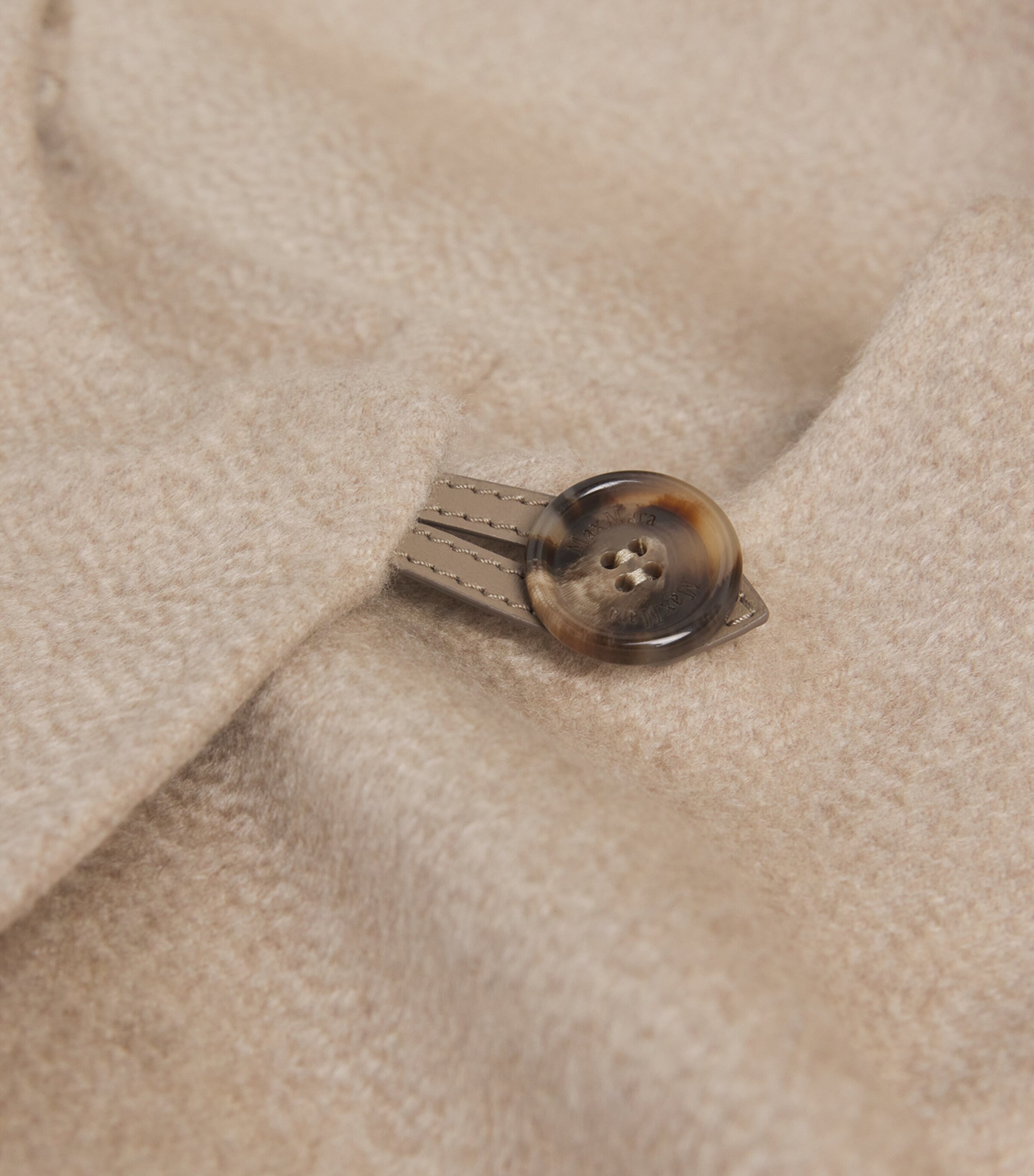 Cashmere Belted Cape BEIGE Image 5