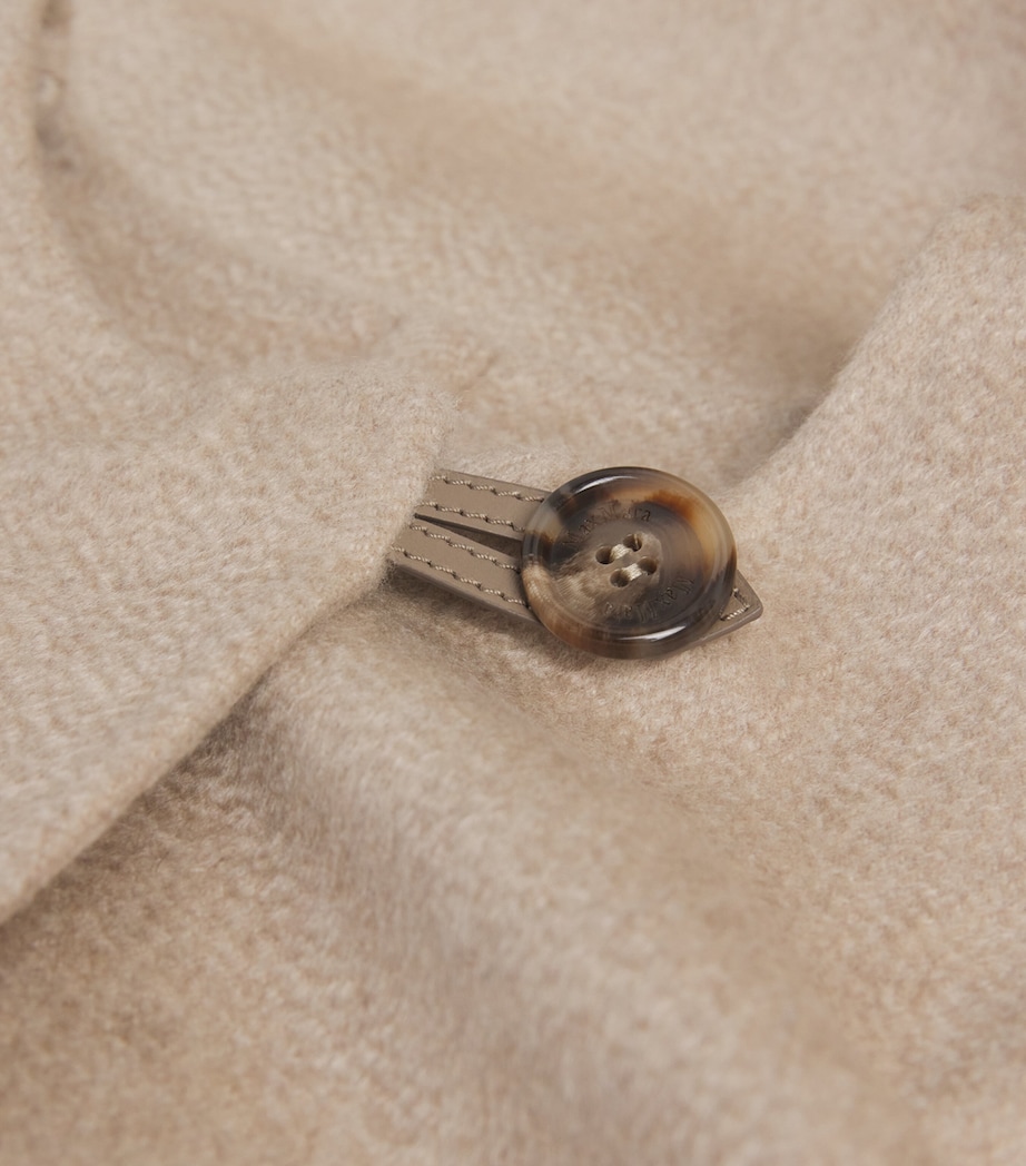 Cashmere Belted Cape BEIGE Image 5