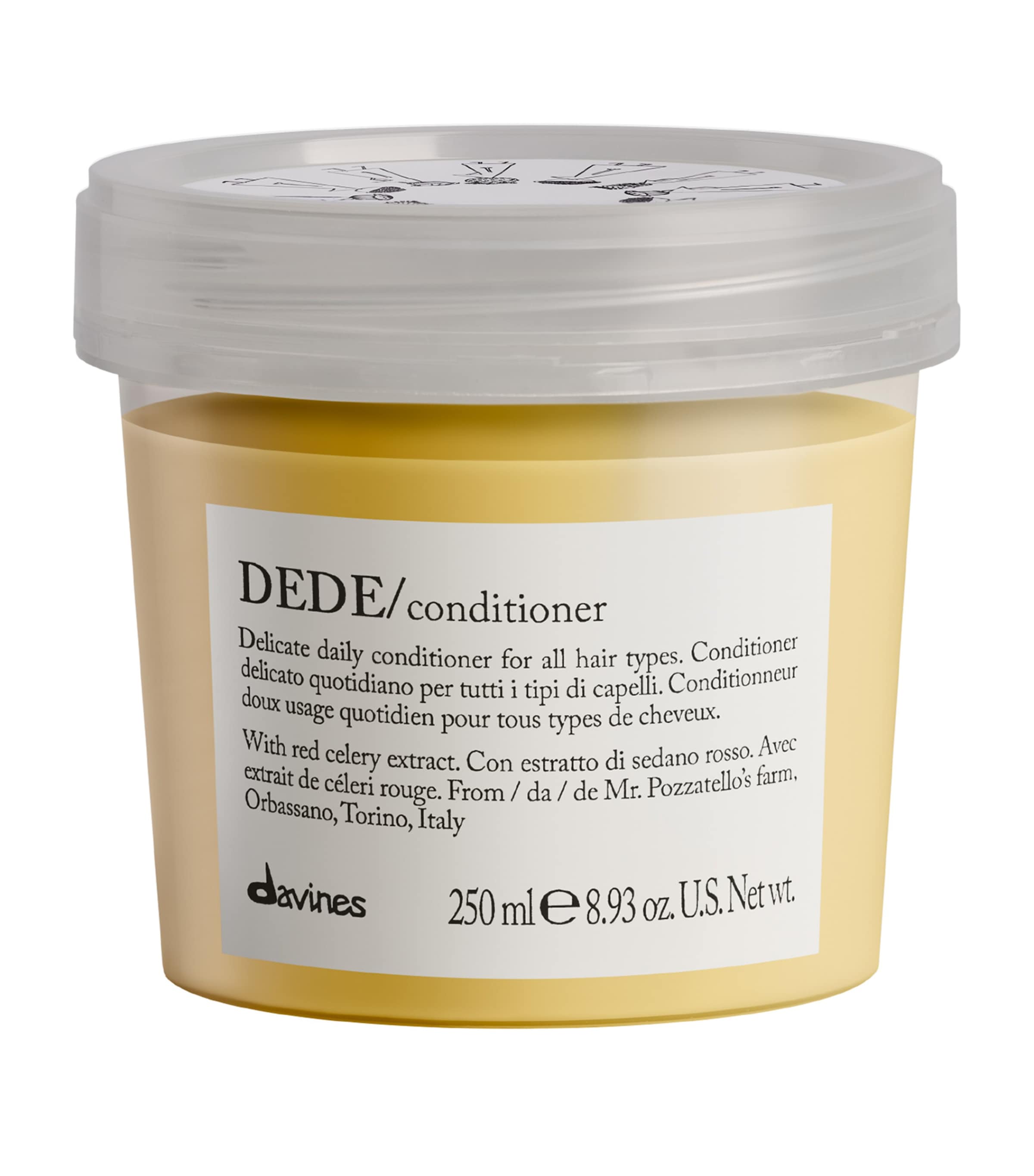 Davines Dede Conditioner In White