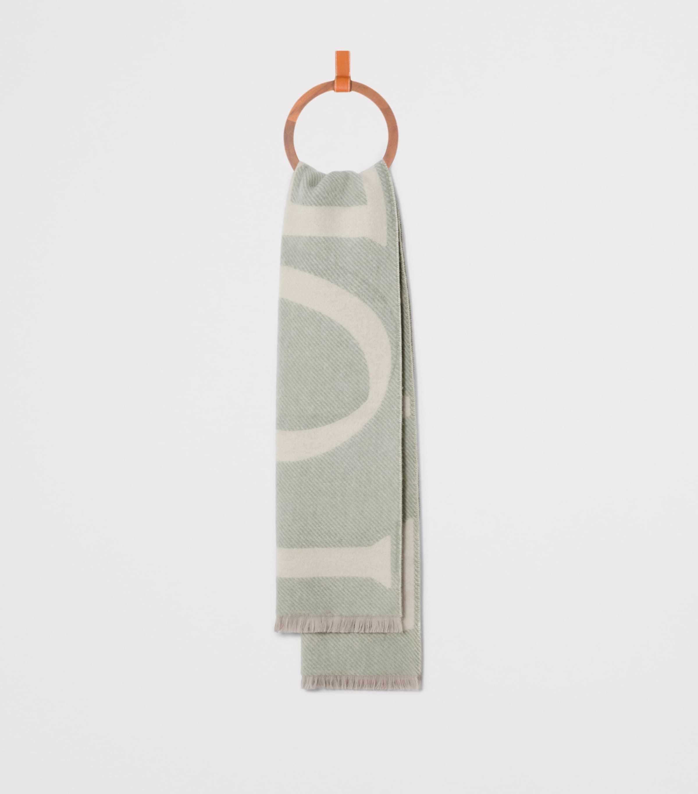 Cashmere-Wool Scarf LIGHT BEIGE Image 4