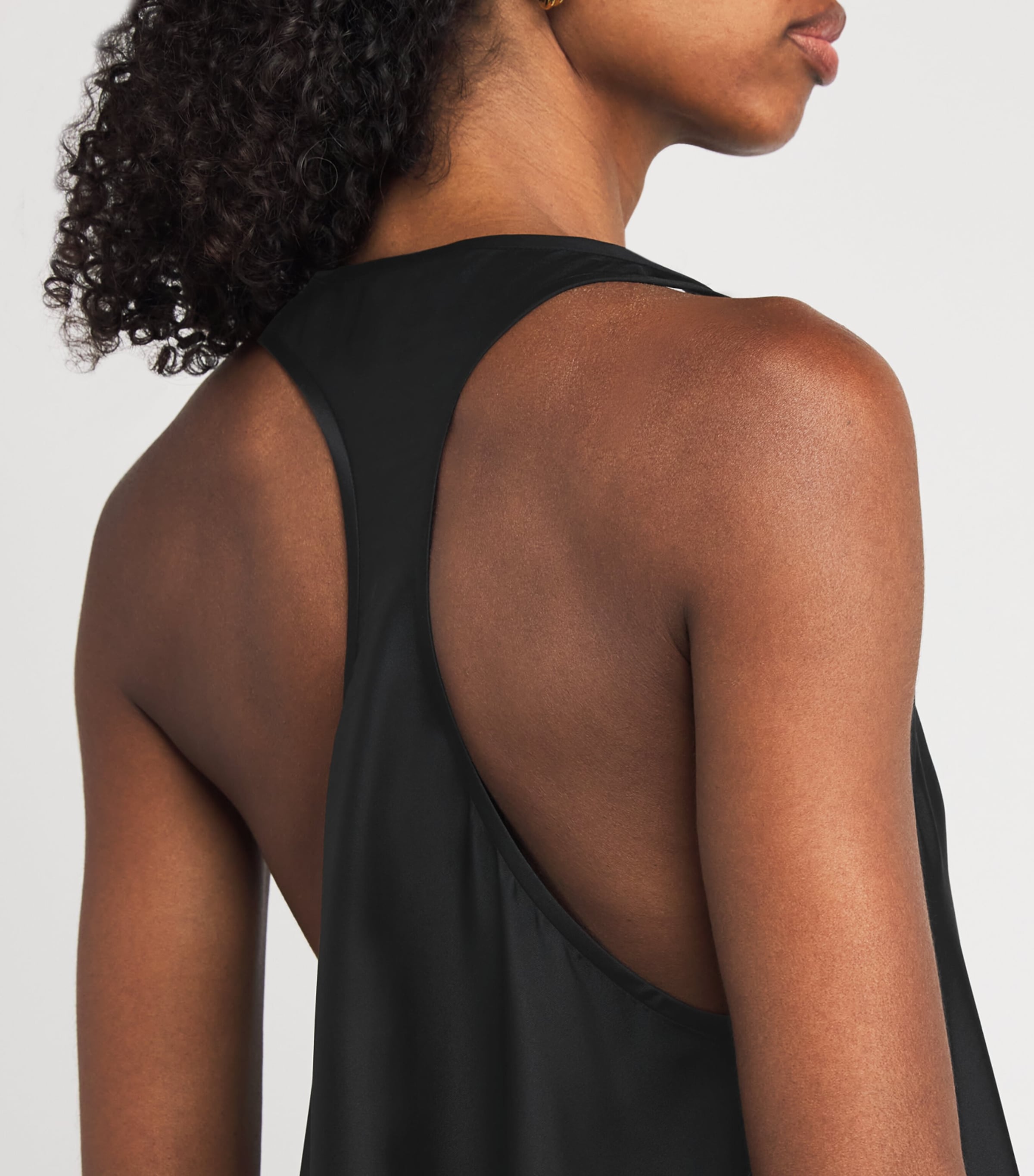 ワンピース ANINE BING FW25 LILITH MINI DRESS (A0211131BLK26 BLACK) ANINE BING Silk-Blend Lilith Mini Dress | Harrods US