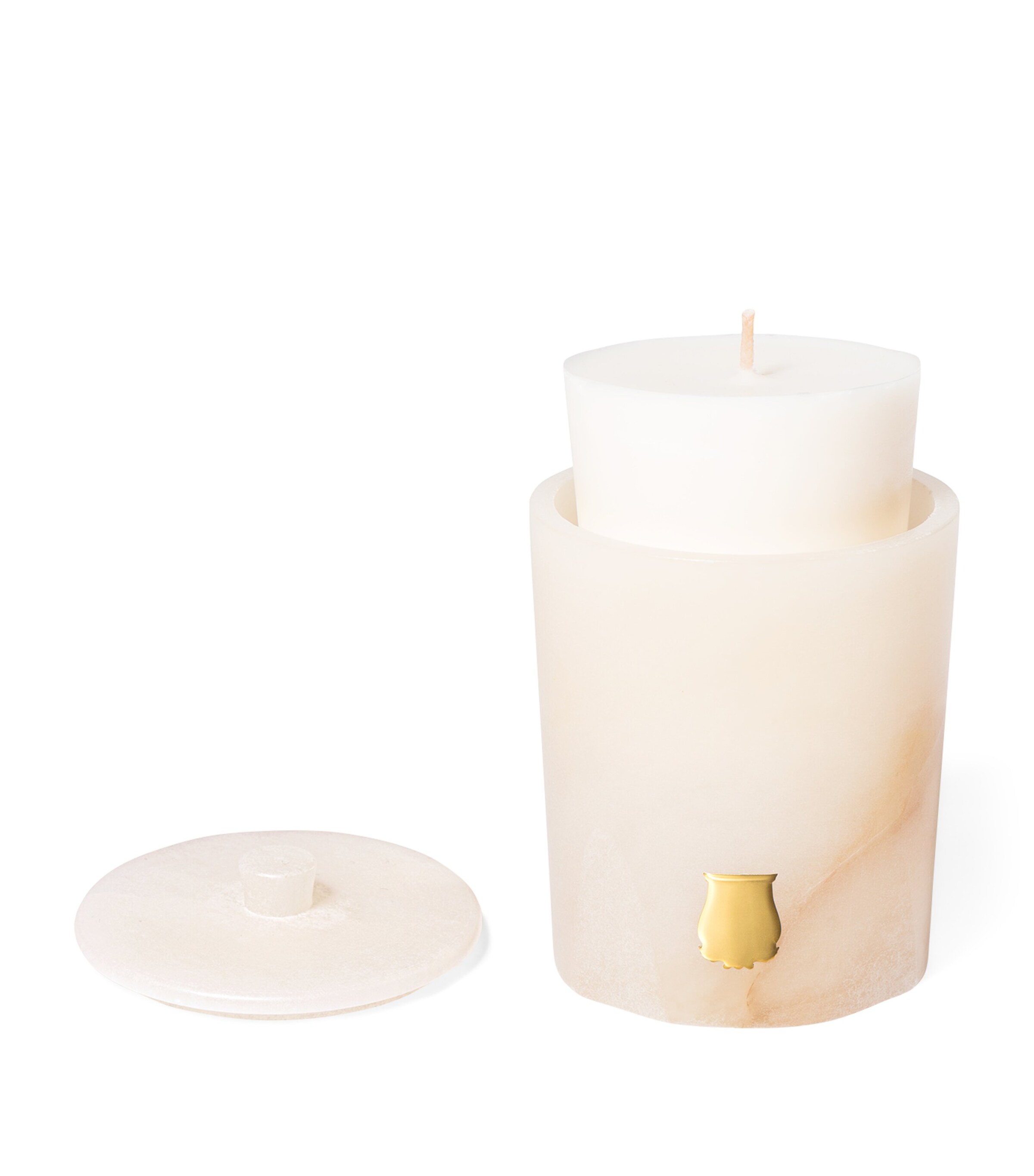 Trudon Alabaster Gabriel Scented Candle (270g) - Refill White Image 7