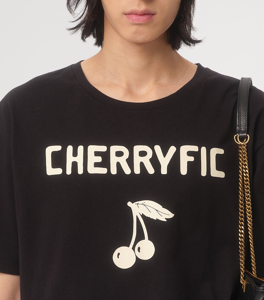 Cotton Printed Cherry T-Shirt 9RA Image 2