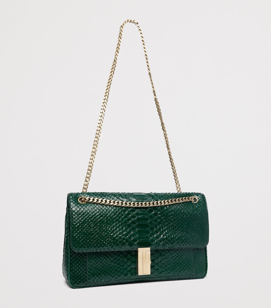 TOM FORD Large Laminated Leather Shoulder Bag Gdr Image 3