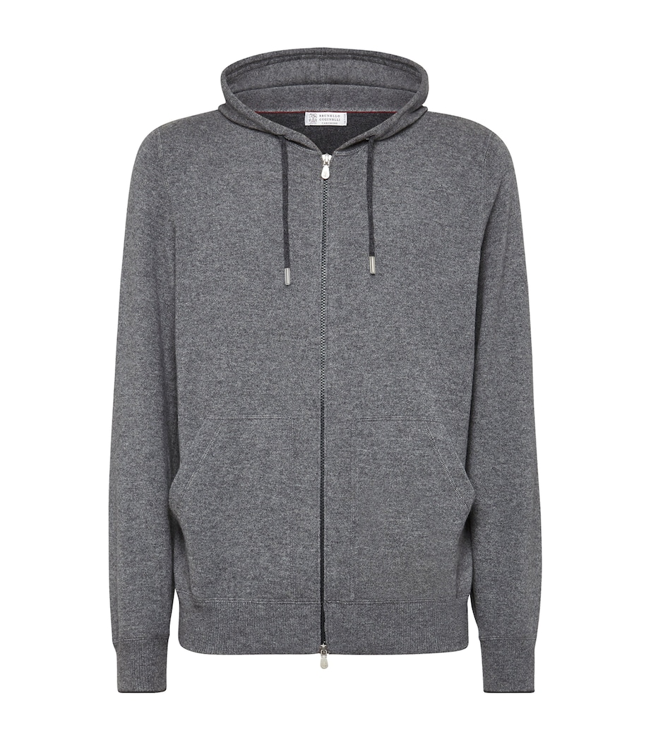 Cashmere Hooded Cardigan CG217 Image 1