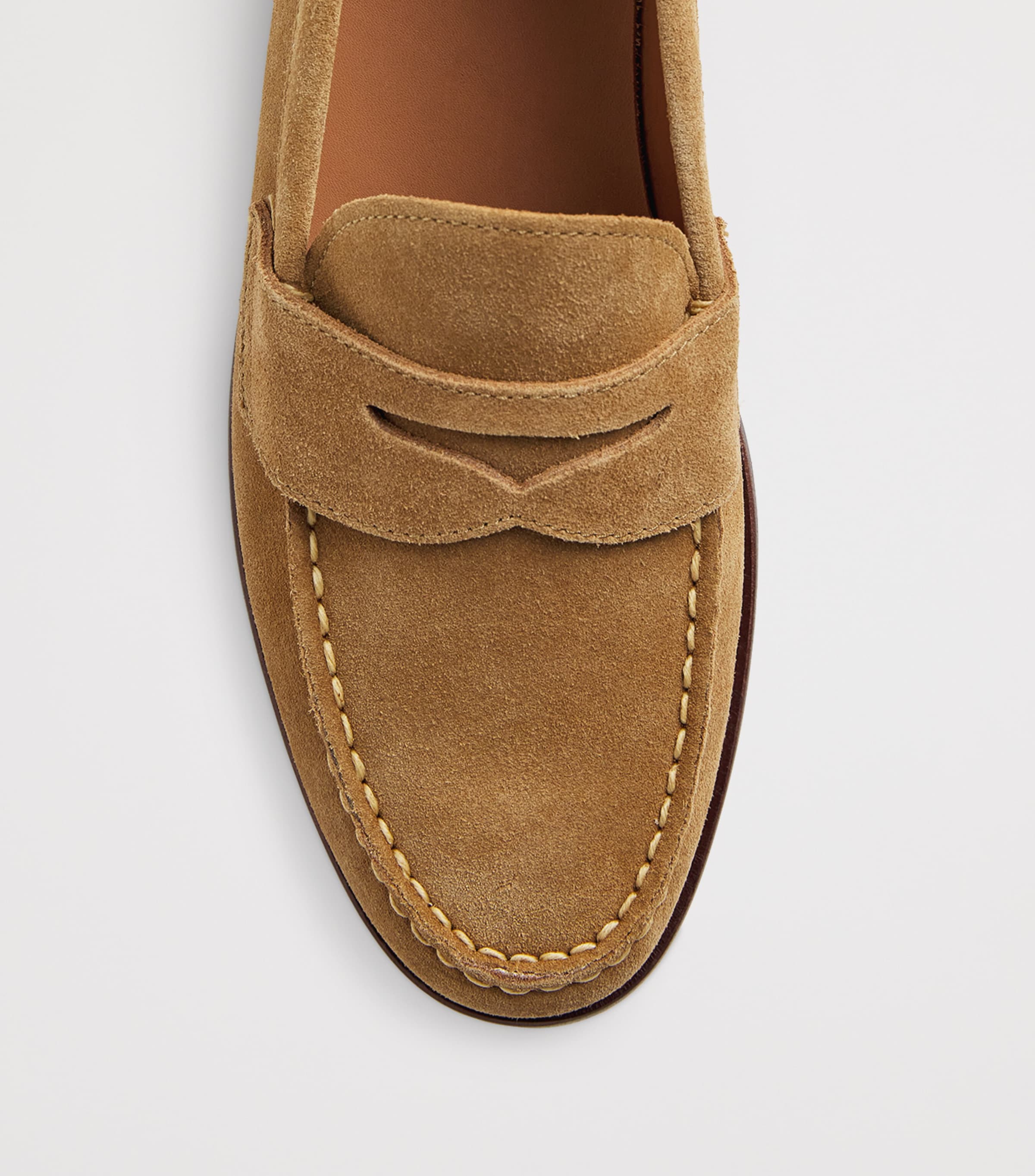 Polo Ralph Lauren Suede Alston Penny Loafers | Harrods US