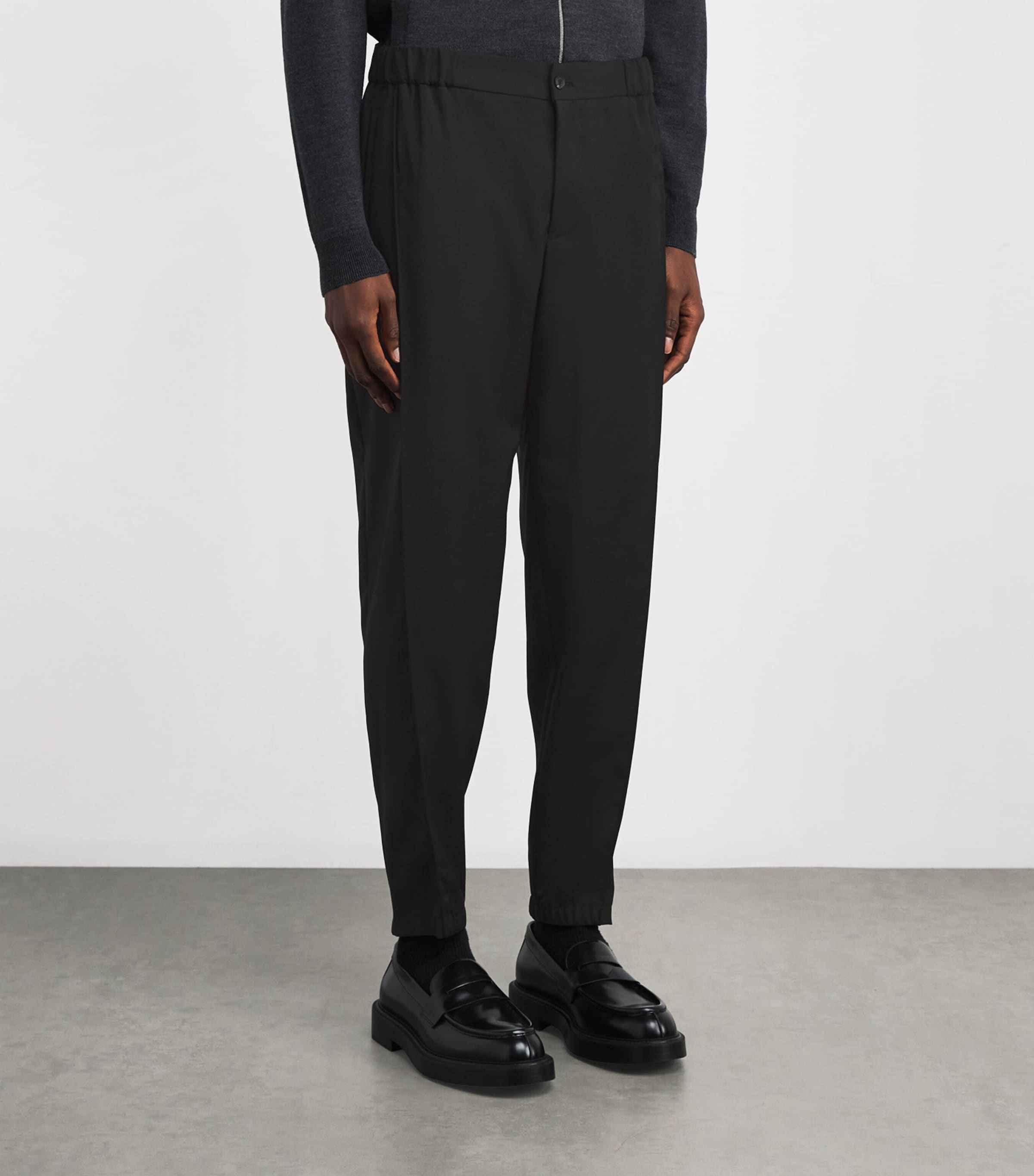 Virgin Wool Cuffed Trousers 999 Image 3