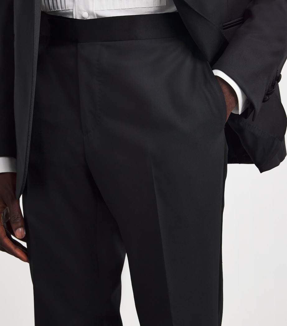 Wool 2-Piece Tuxedo 20BLACK Image 6