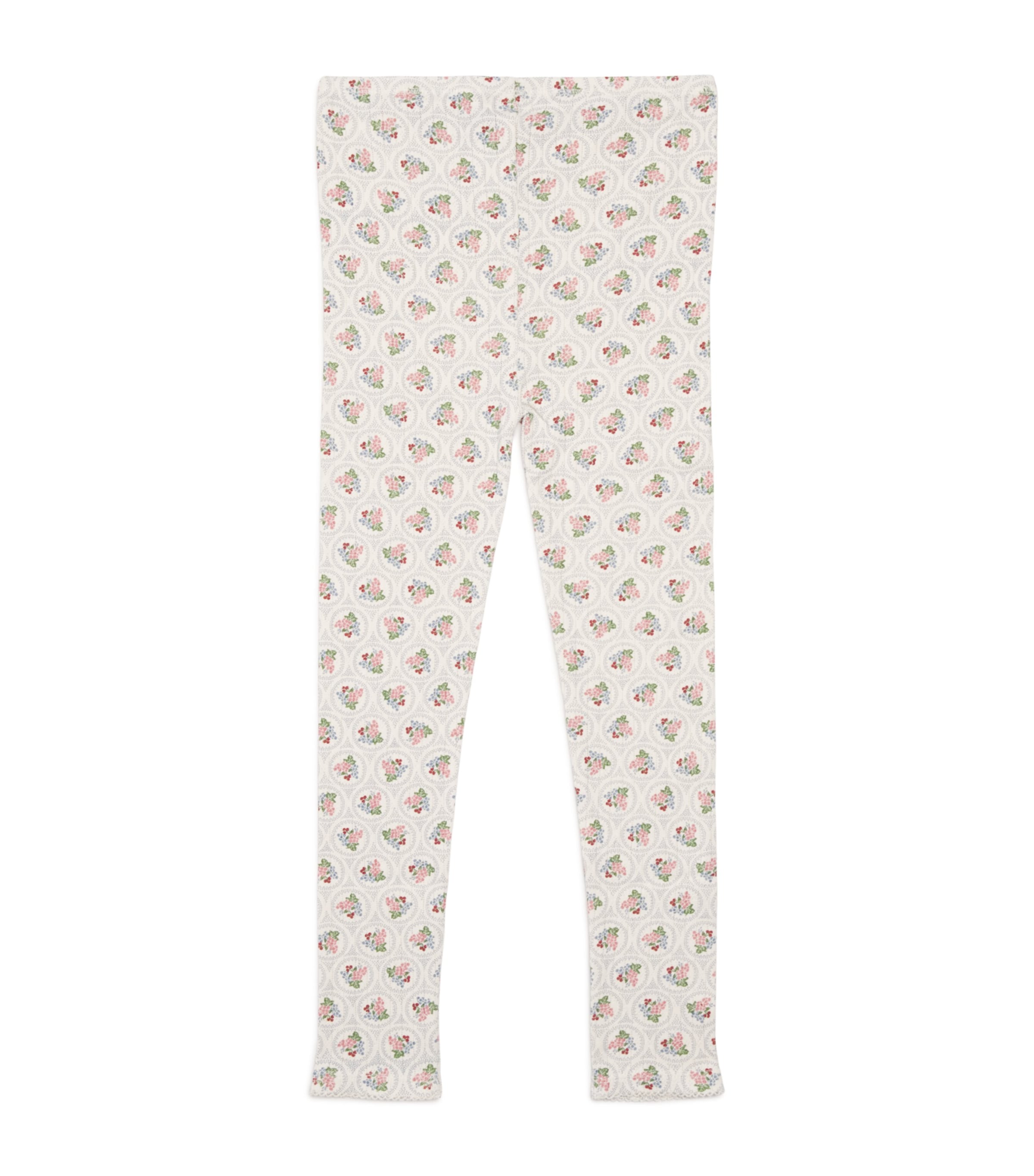 Organic Cotton Pointelle Minnie Trousers (1 Month-4 Years) P00105 VERONA BLUES Image 1
