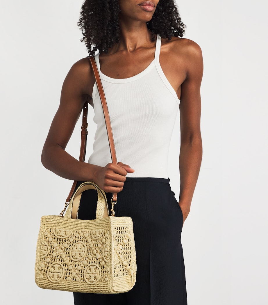 Raffia Monogram Top-Handle Bag 254 Image 2