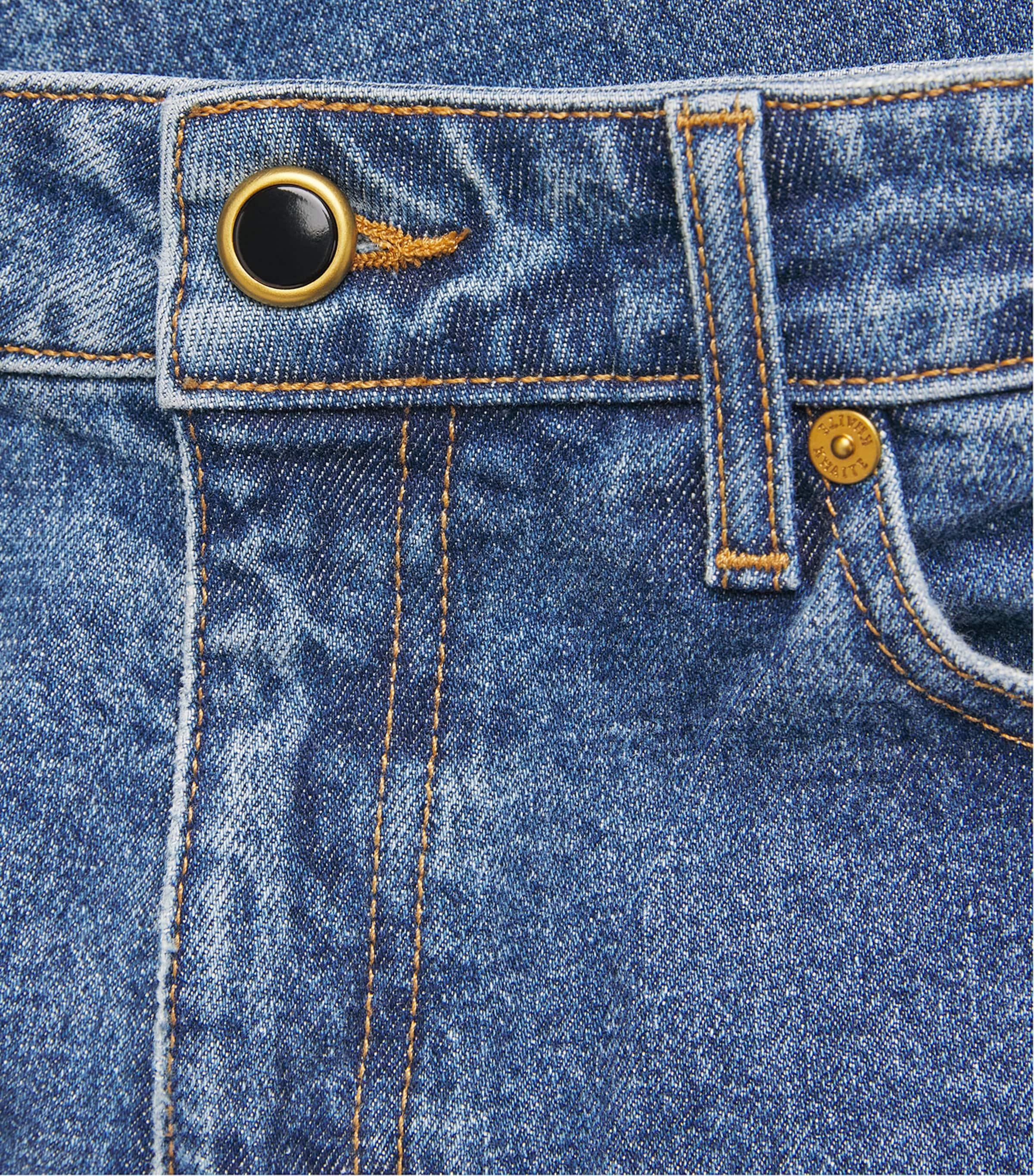 Khaite Womens Stretch-Denim Danielle High-Rise Jeans Boone Image 6