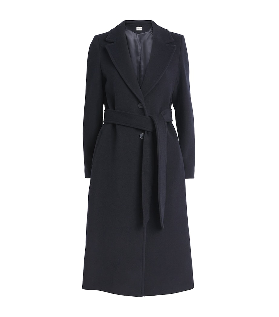 Wool-Blend Trench Coat NAVY Image 1
