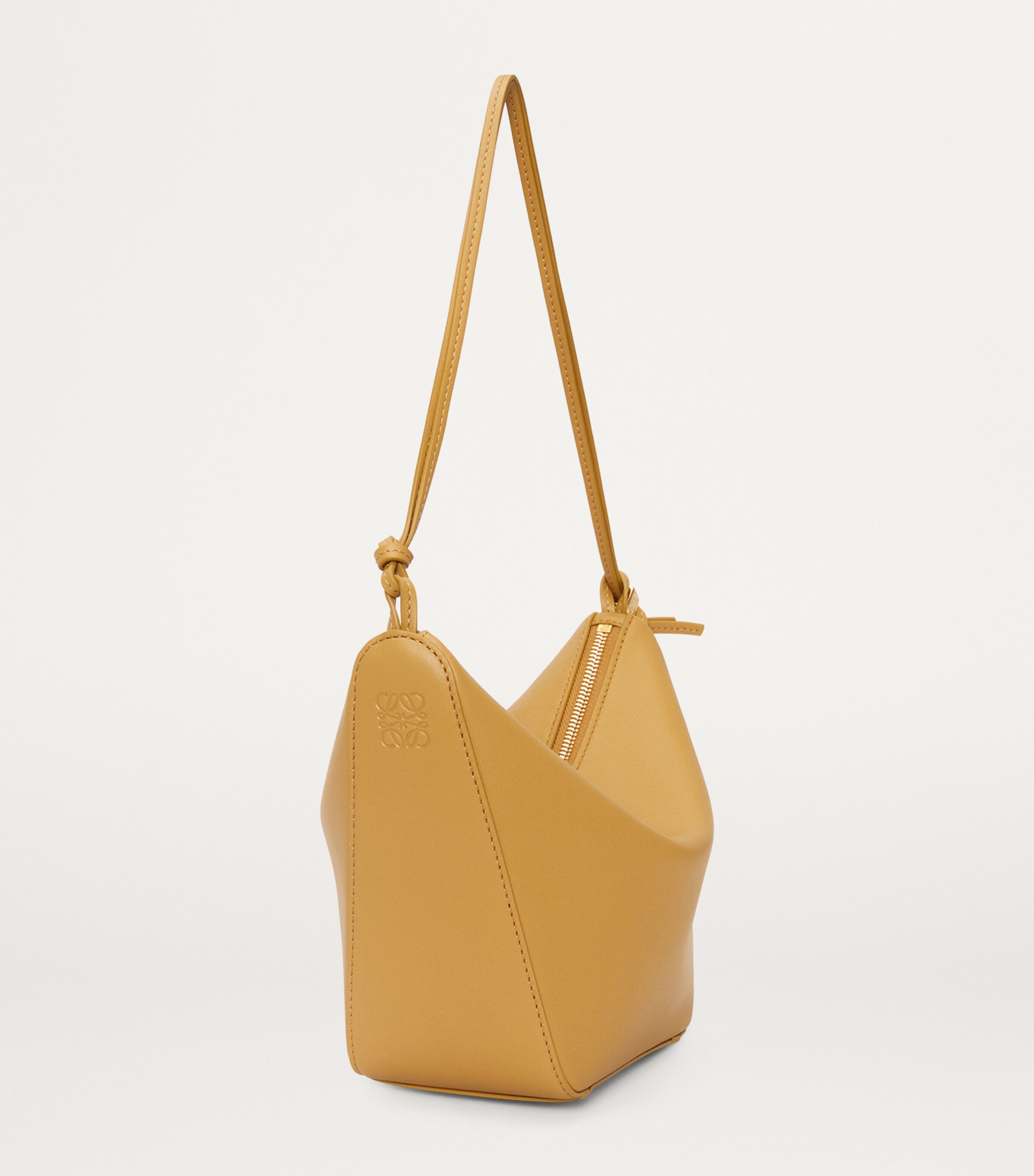 Mini Leather Hammock Hobo Shoulder Bag SAHARA Image 3