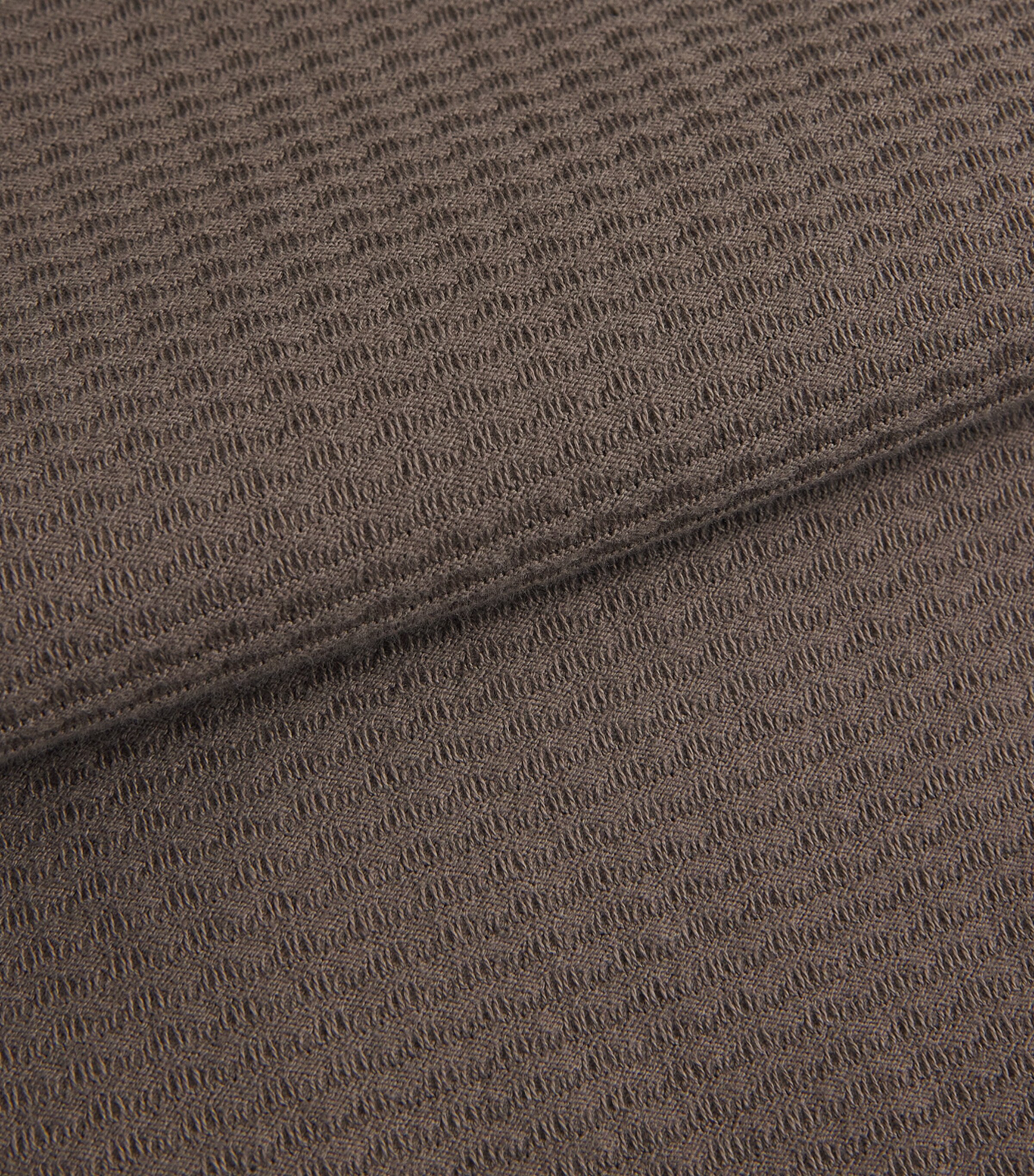 FRAME Mens Cotton Jacquard T-Shirt Soft Taupe Image 6