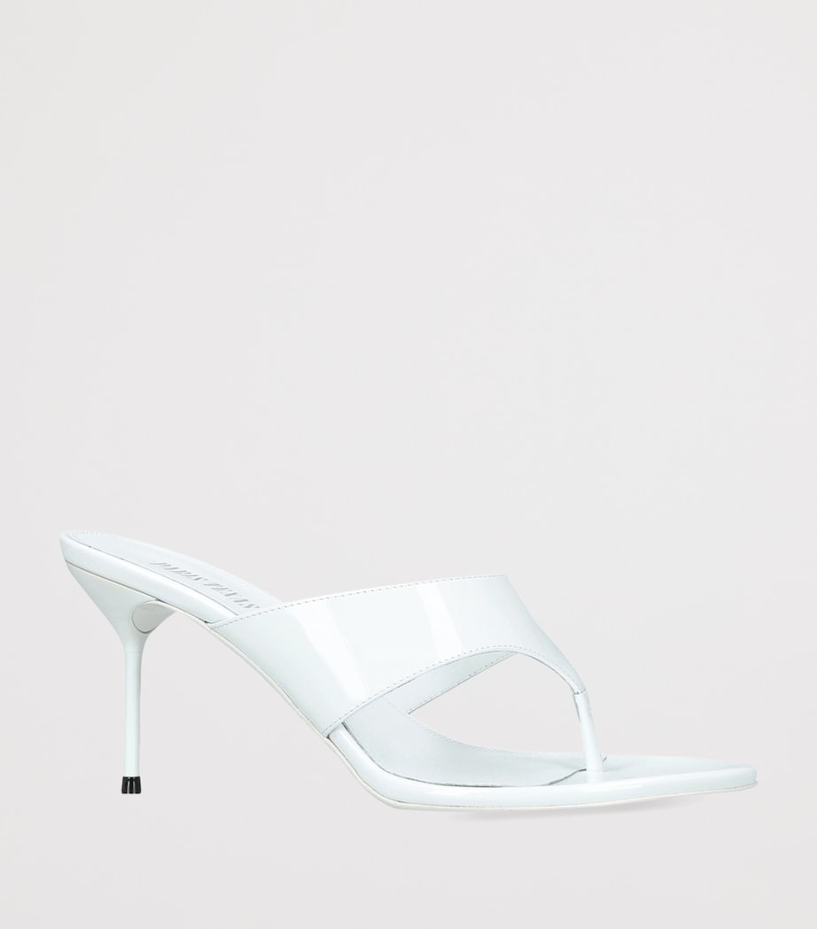 Paris Texas Patent Leather Lidia Sandals 70 Winter Wht Image 3