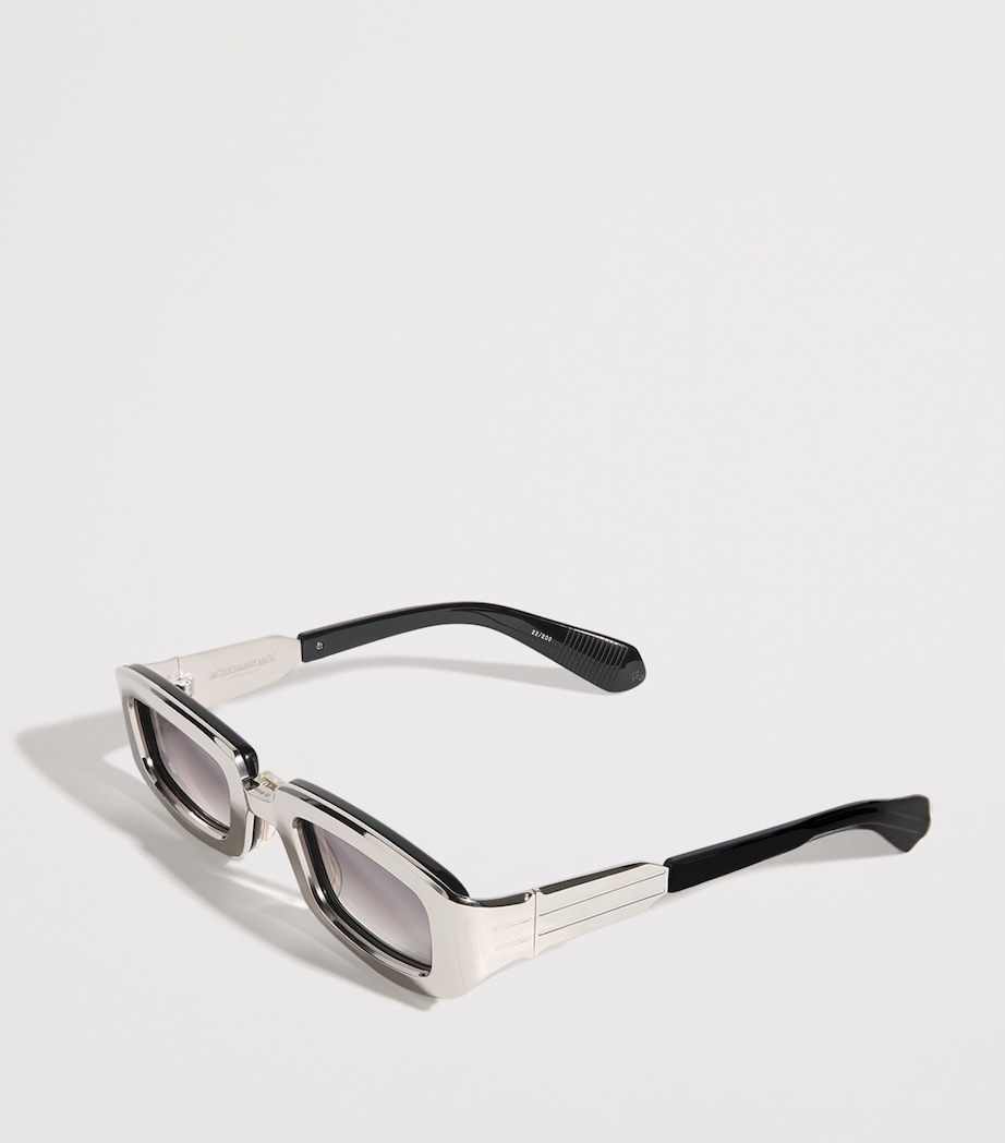 Jacques Marie Mage Titanium Ryder Sunglasses Silver Image 3