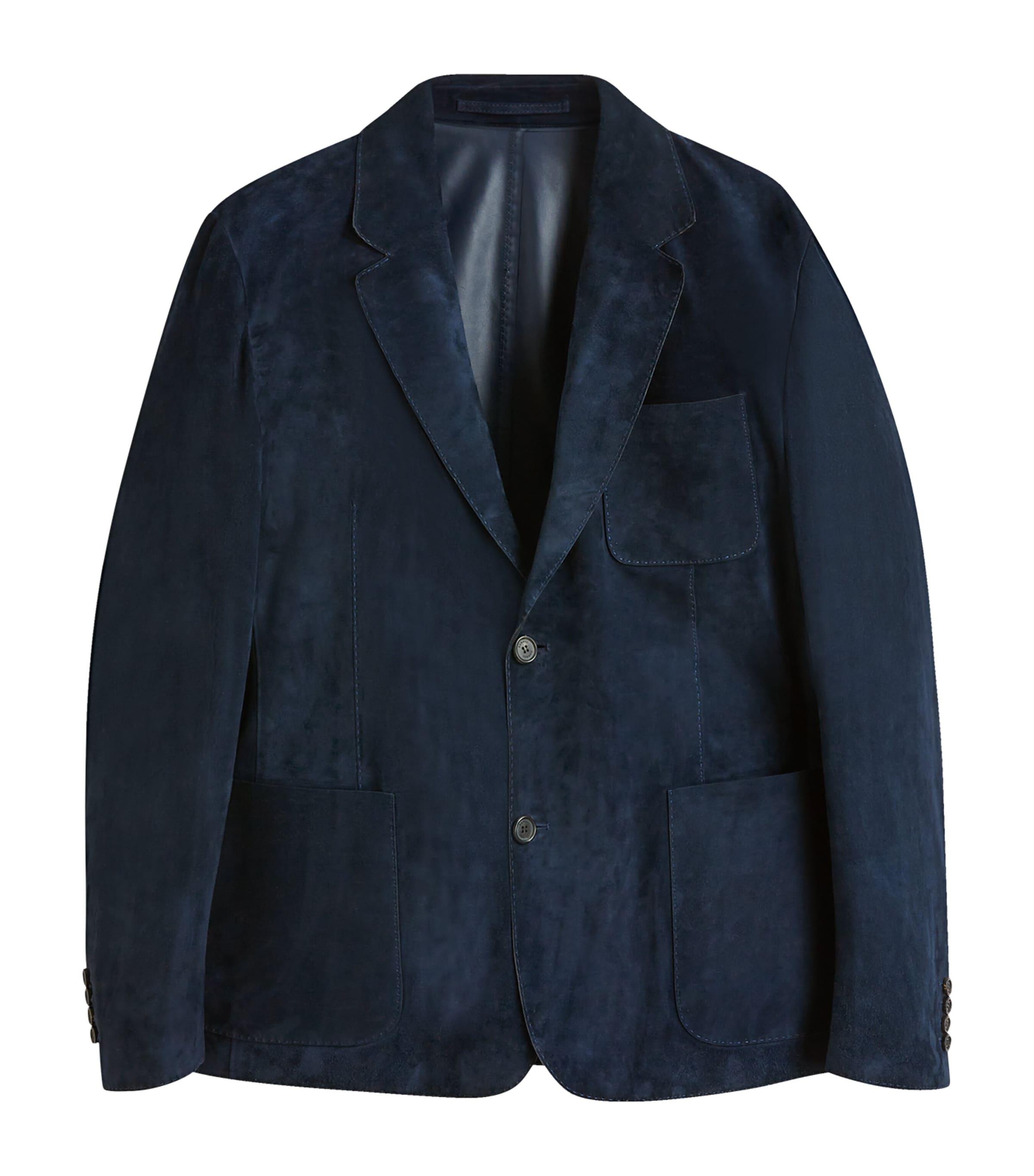 Calf Suede Blazer 059INK Image 1