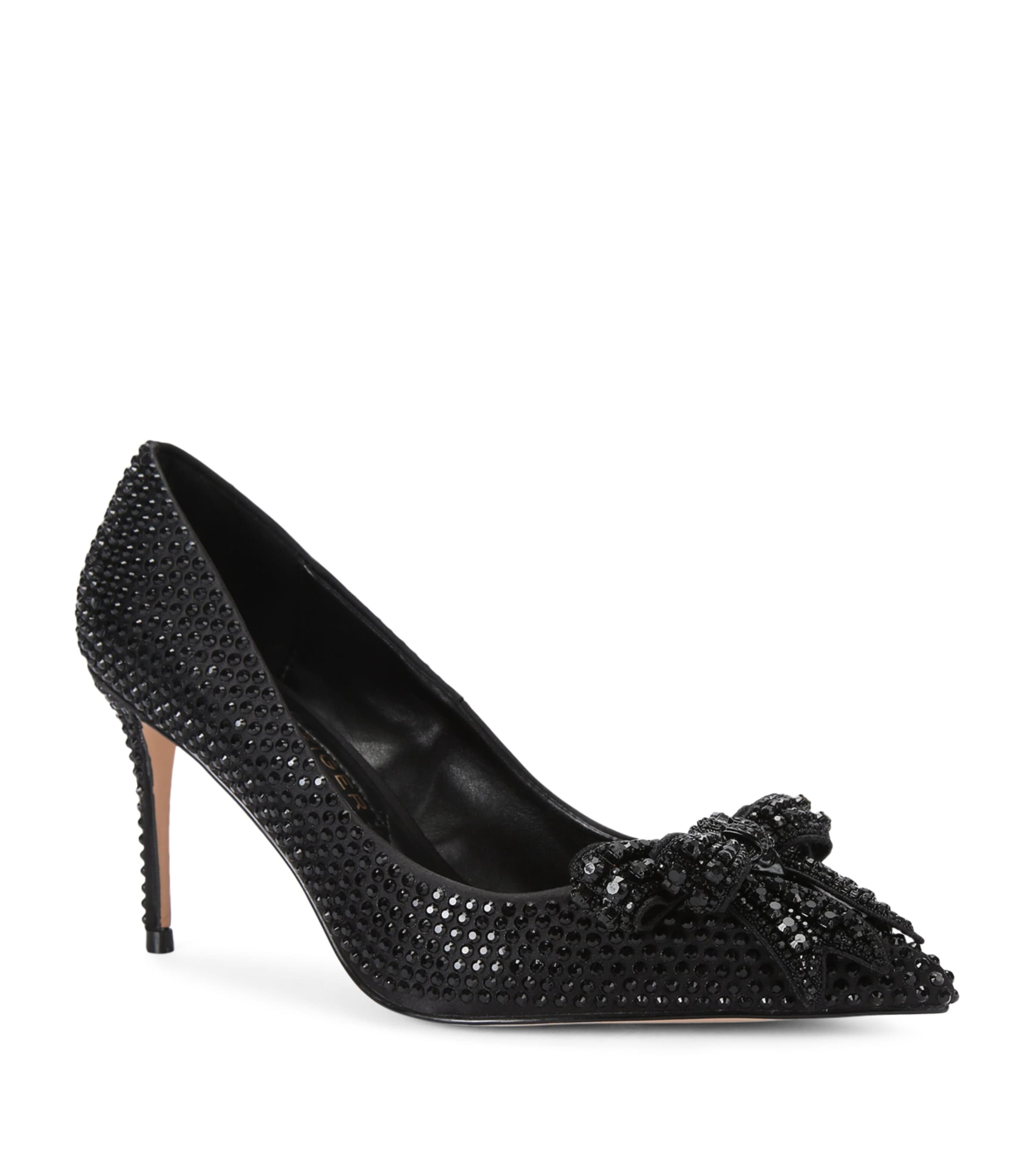 Shop Kurt Geiger Embellished Belgravia Pumps 85 In Black