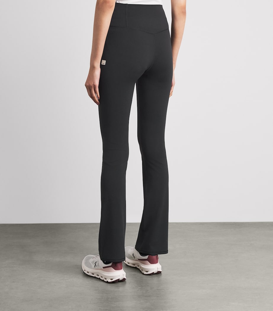 VUORI Womens AllTheFeels Slim Flare Leggings Black Image 5