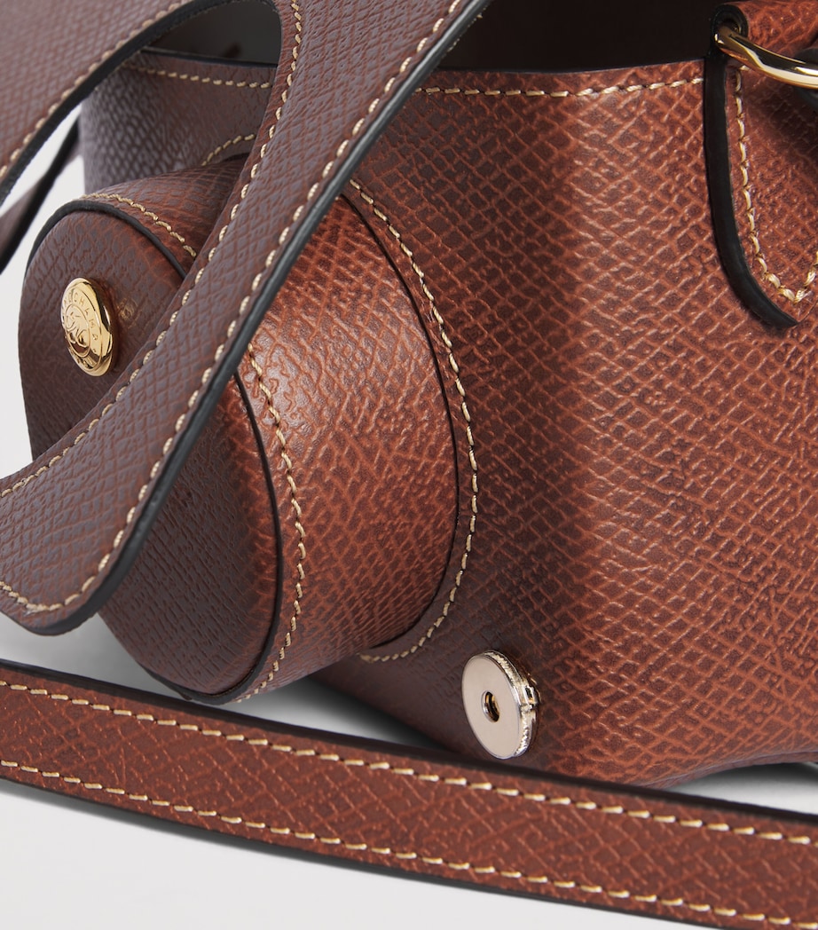 Longchamp Leather Épure Camera Bag Brun Image 5