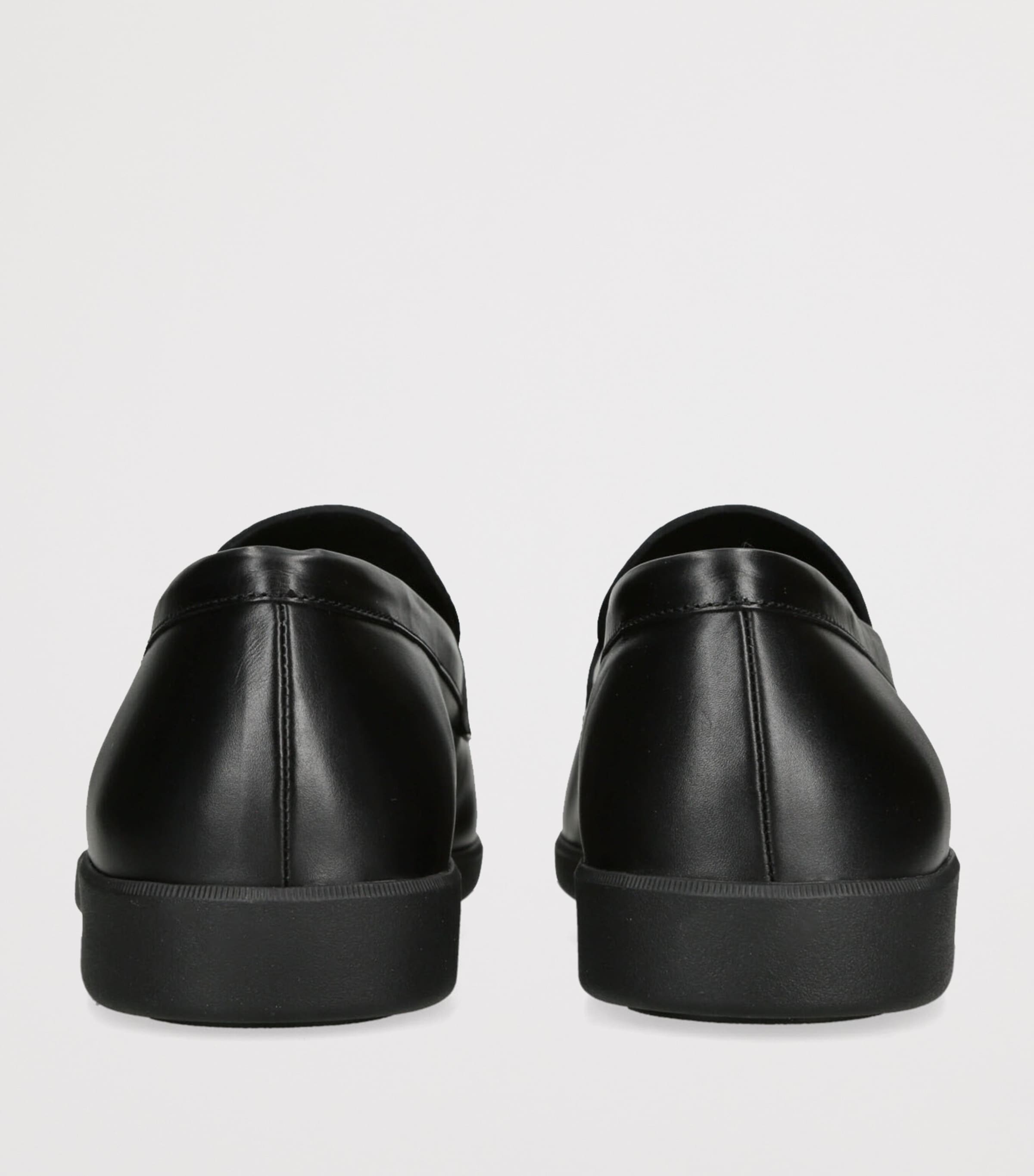 Leather Harley Loafers BLACK Image 2