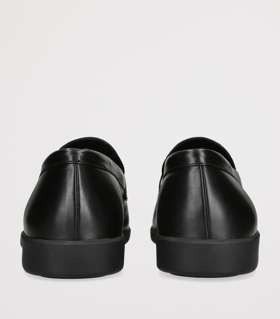 Leather Harley Loafers BLACK Image 2