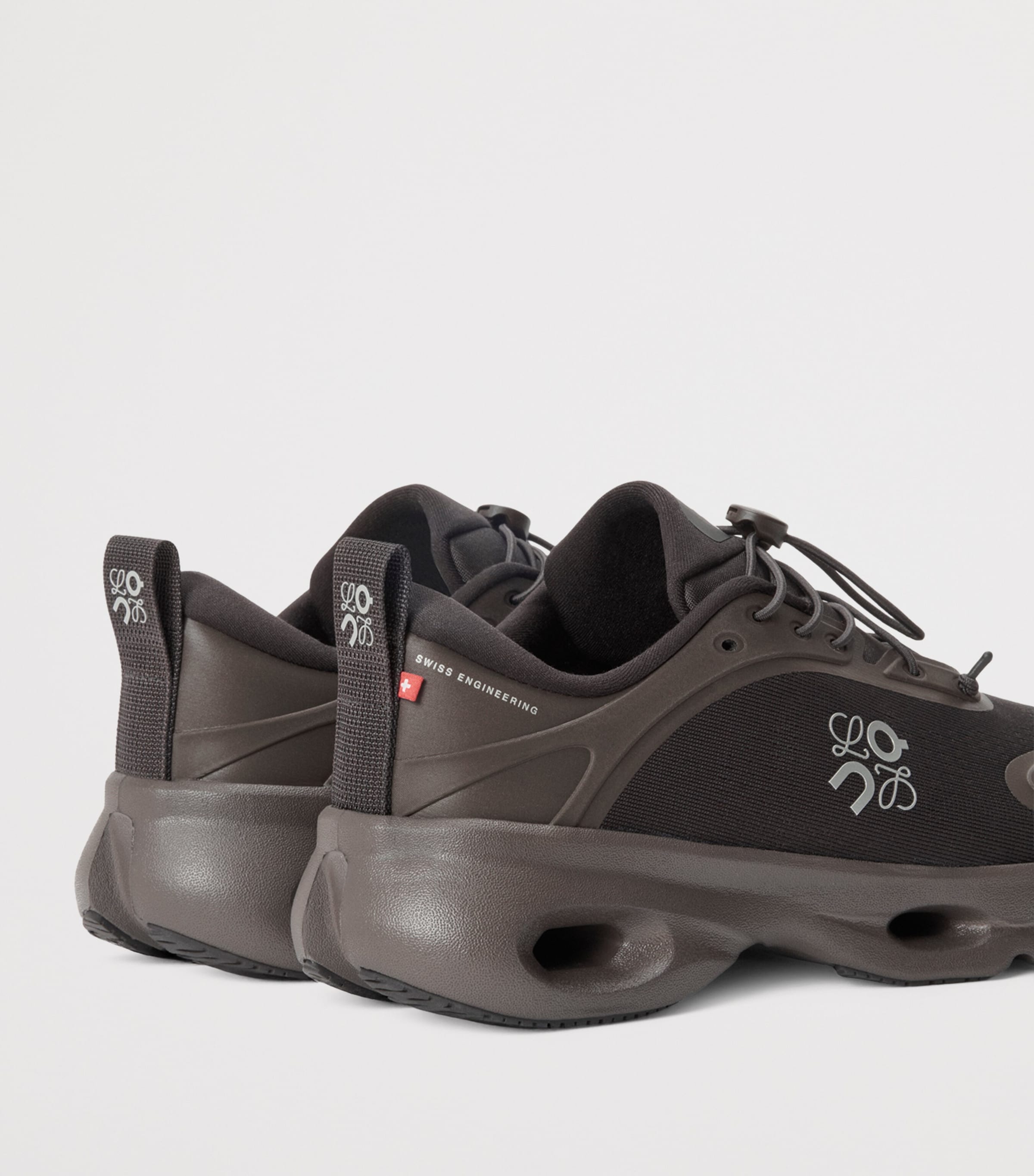 LOEWE x On Cloudsolo Sneakers DARK BROWN/BLACK Image 5