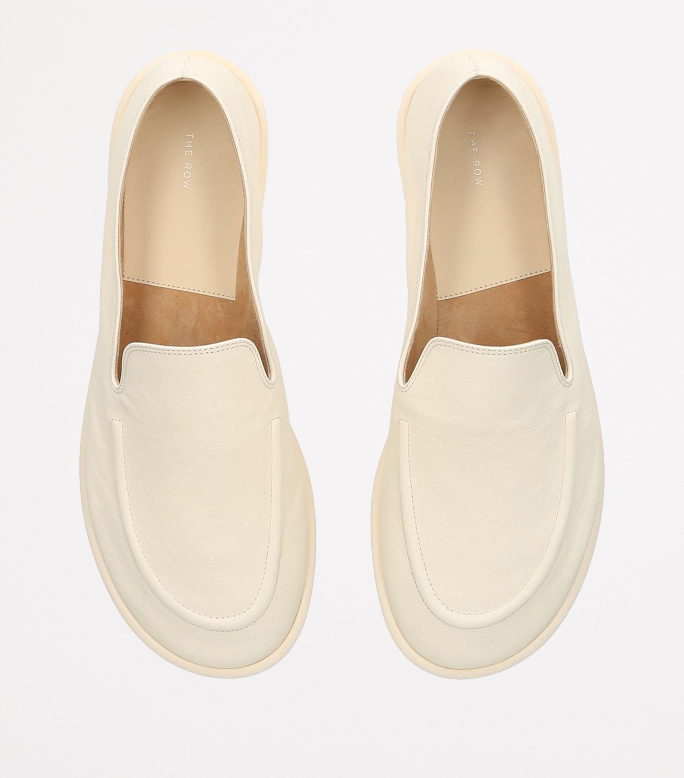 Canal Leather Loafers BONE Image 4