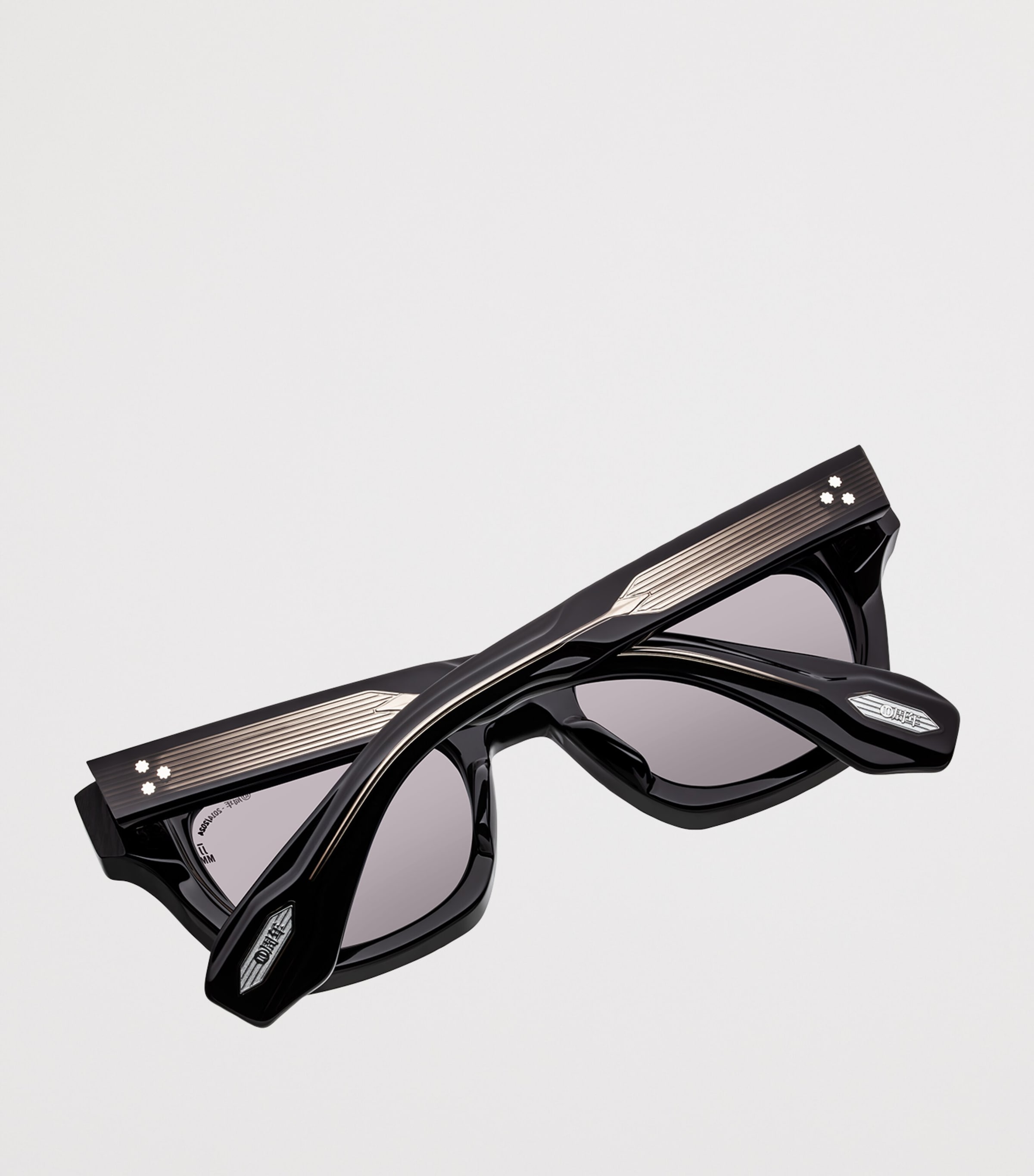 Jacques Marie Mage 10th-Anniversary Edition Dealan Polarised Sunglasses Gry Plrzd Glss/slvr Image 2