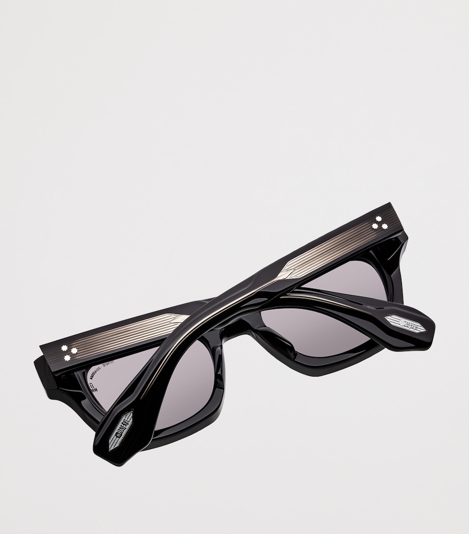 Jacques Marie Mage 10th-Anniversary Edition Dealan Polarised Sunglasses Gry Plrzd Glss/slvr Image 2