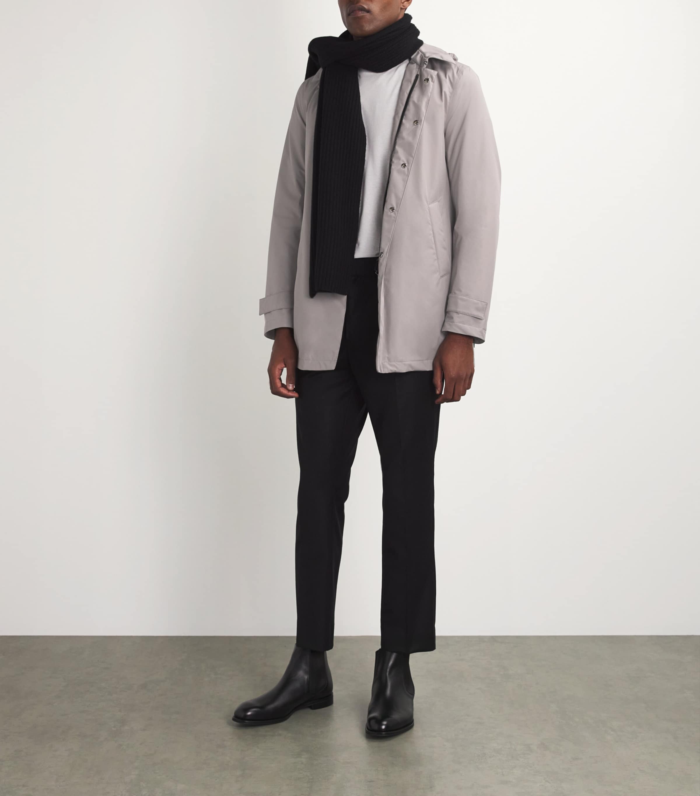 Herno Grey GORE-TEX Waterproof Laminar Car Coat | Harrods US