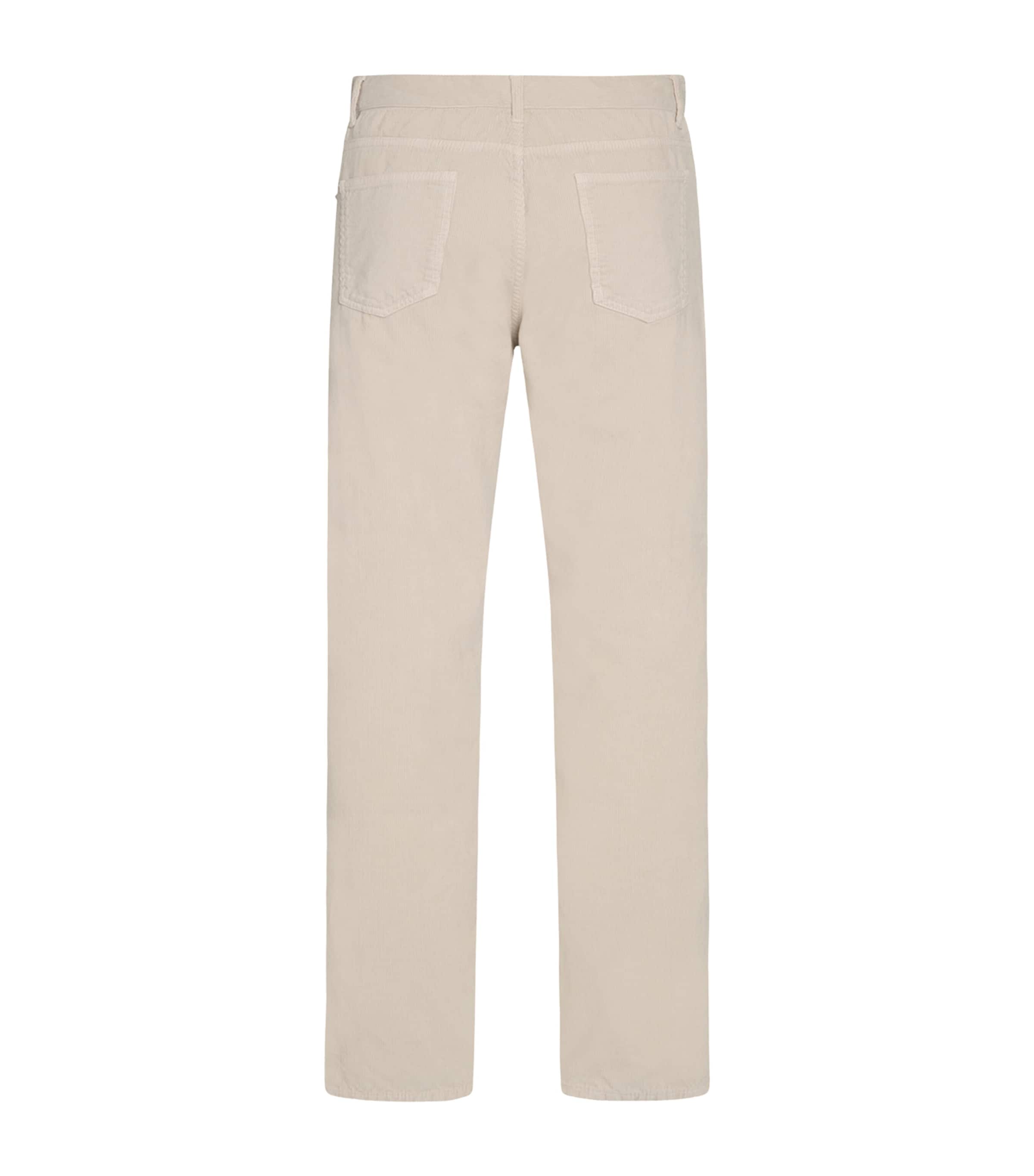 Gerry Corduroy Slim Trousers SNOW Image 2