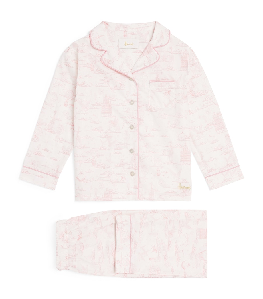 Cotton Pyjama Set (2-8 Years) PINK Image 1