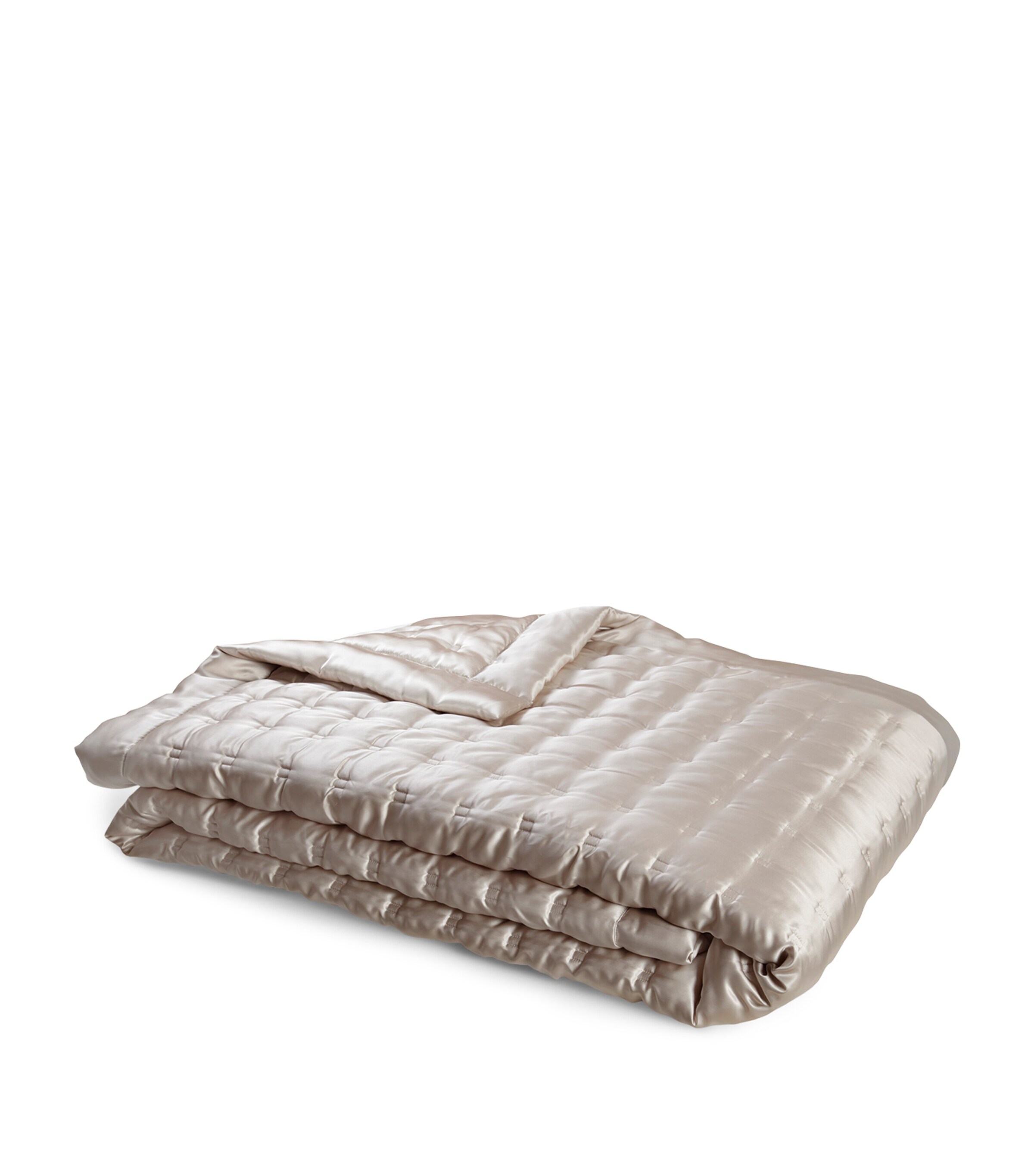 Gingerlily Silk Super King Windsor Bedspread In Pink