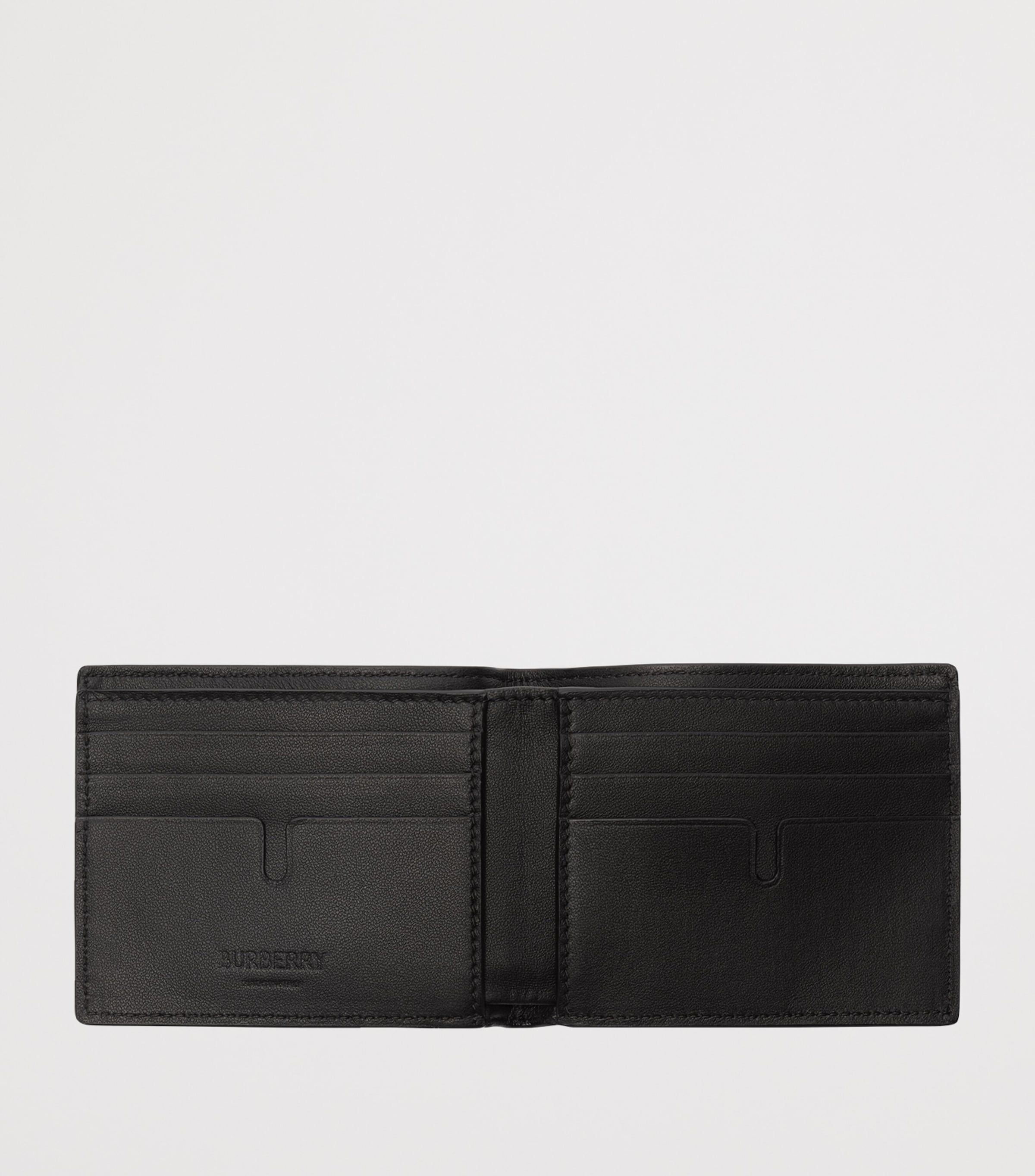 Burberry City Check Slim Bifold Wallet Iron Image 2
