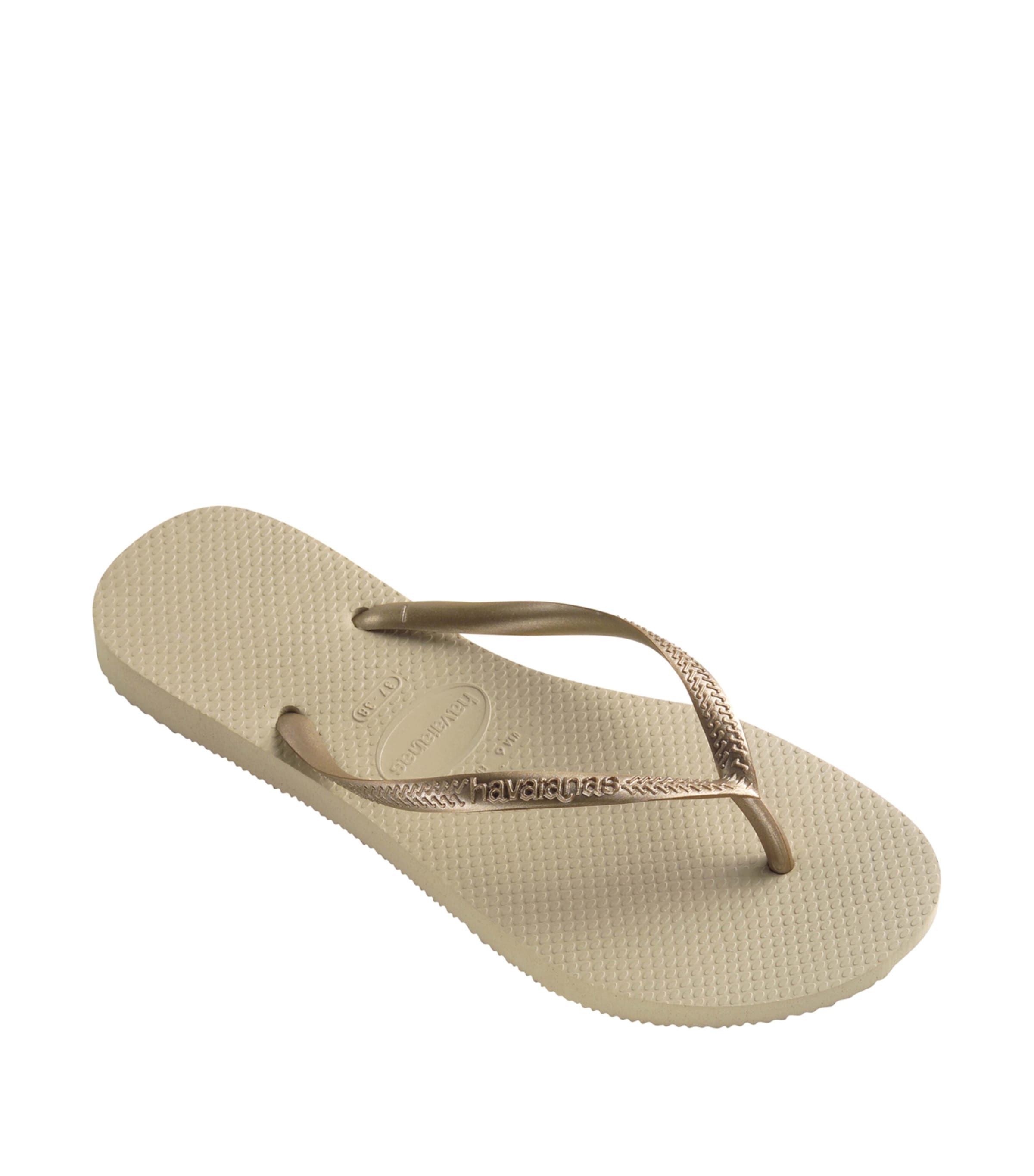 Havaianas Slim Glitter Ii Flip Flop In Gold