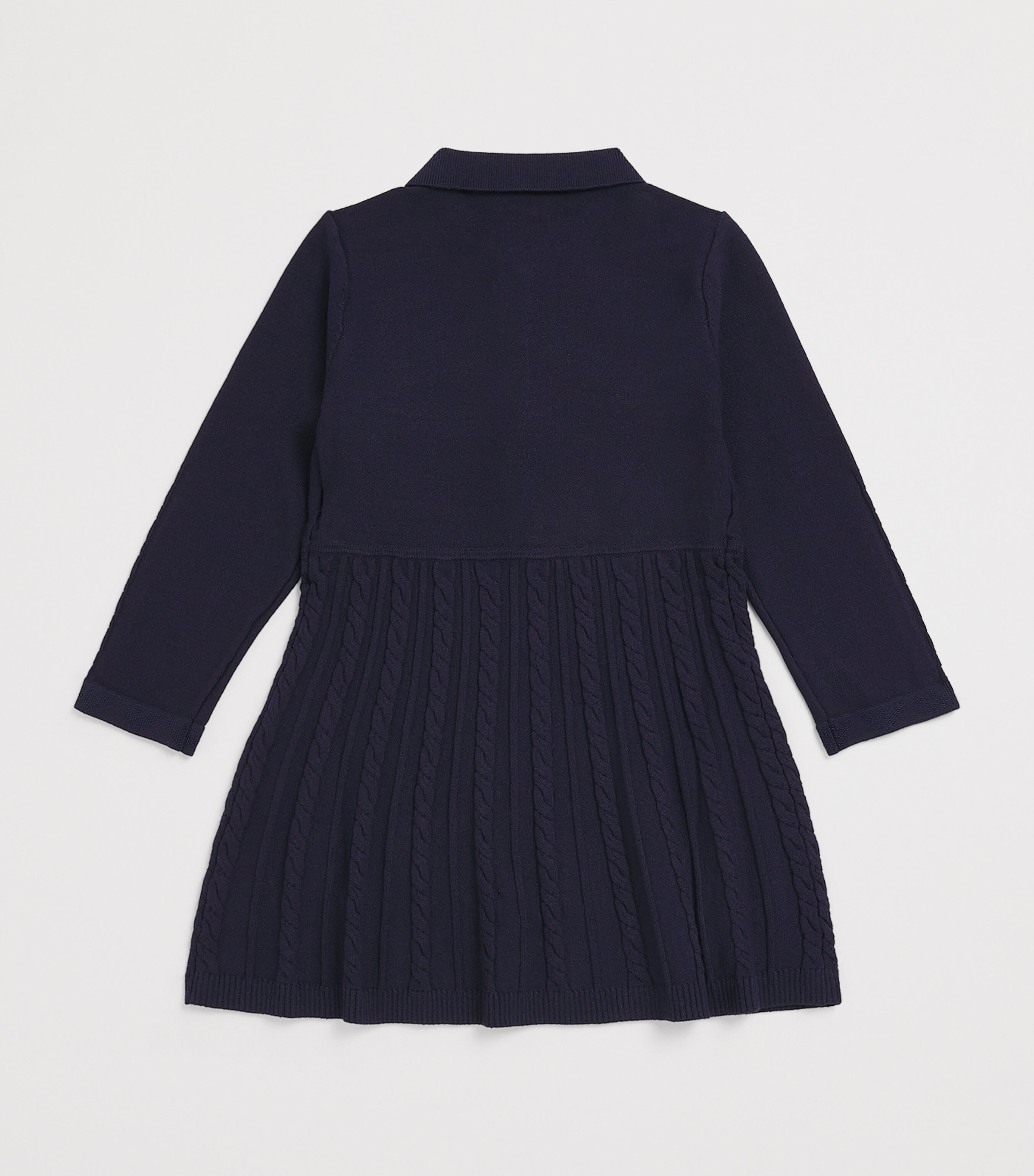Emporio Armani Kids Cable-Knit Dress (6-36 Months) Iconico Blu Ea Image 2