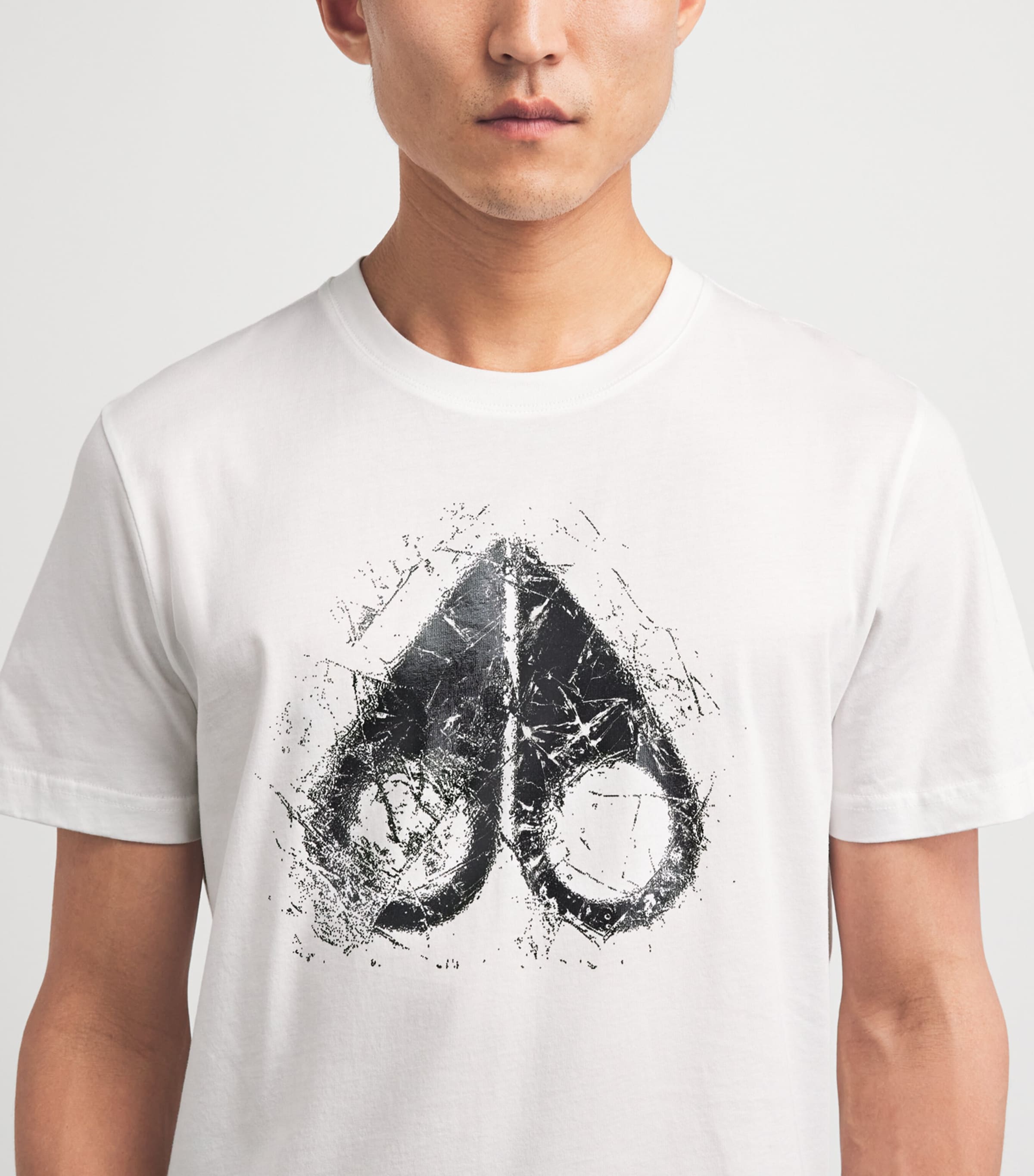 Moose Knuckles Mens Cotton Icebreak T-Shirt White Image 3