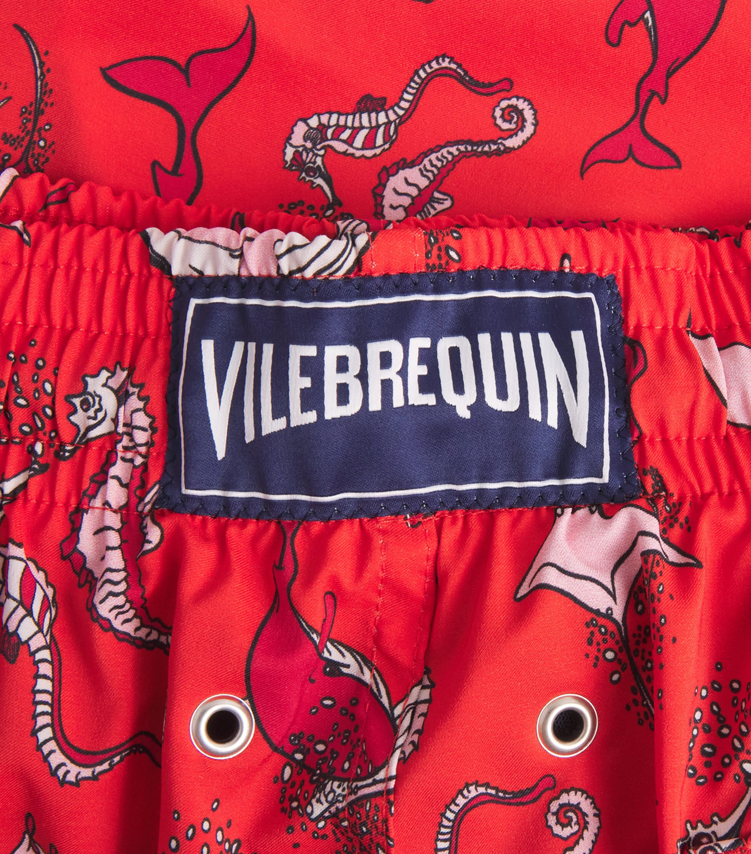 Printed Moorise Swim Shorts 201-COQUELICOT Image 4