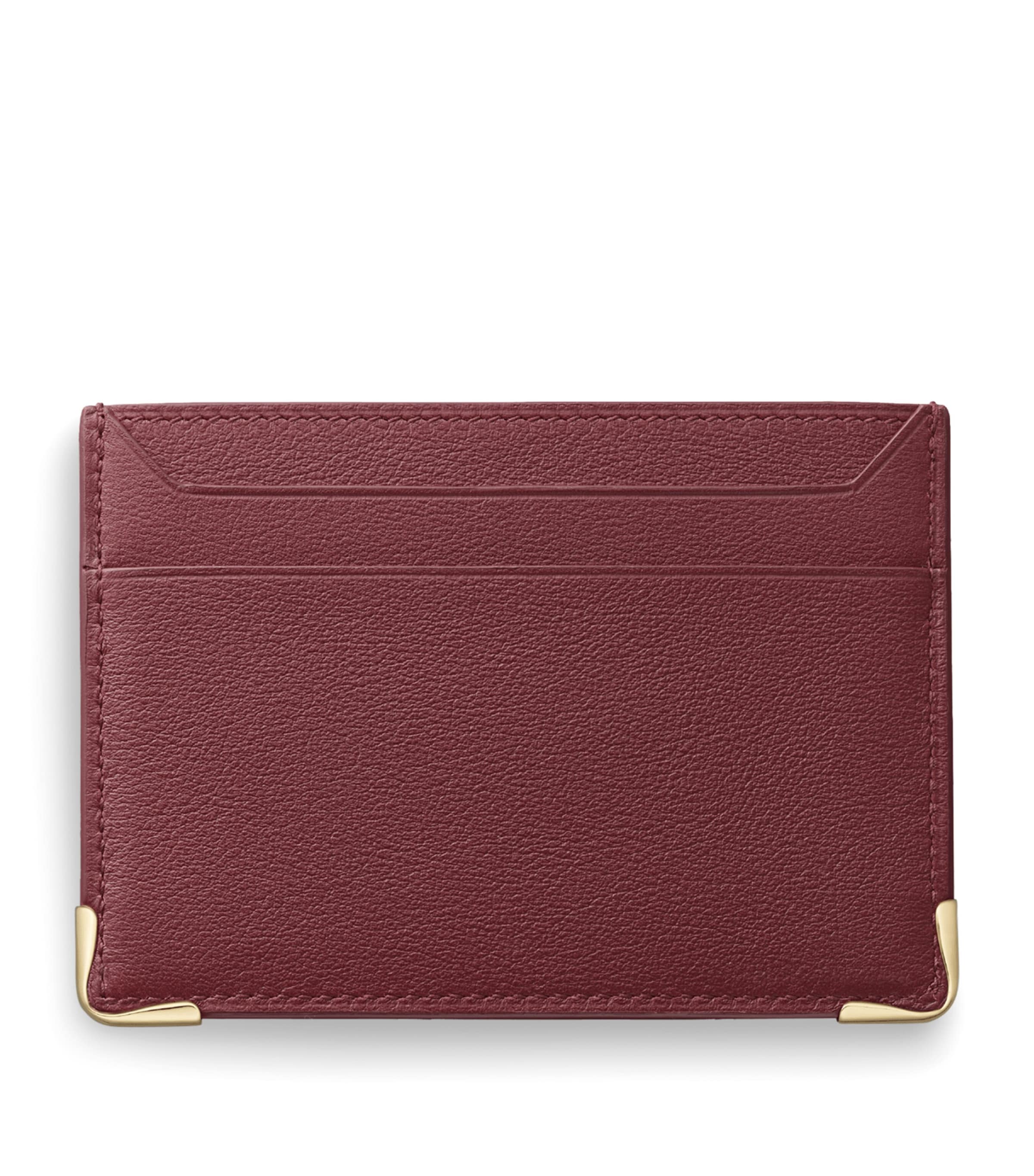 Must de Cartier Double Card Holder BURGUNDY  Image 6