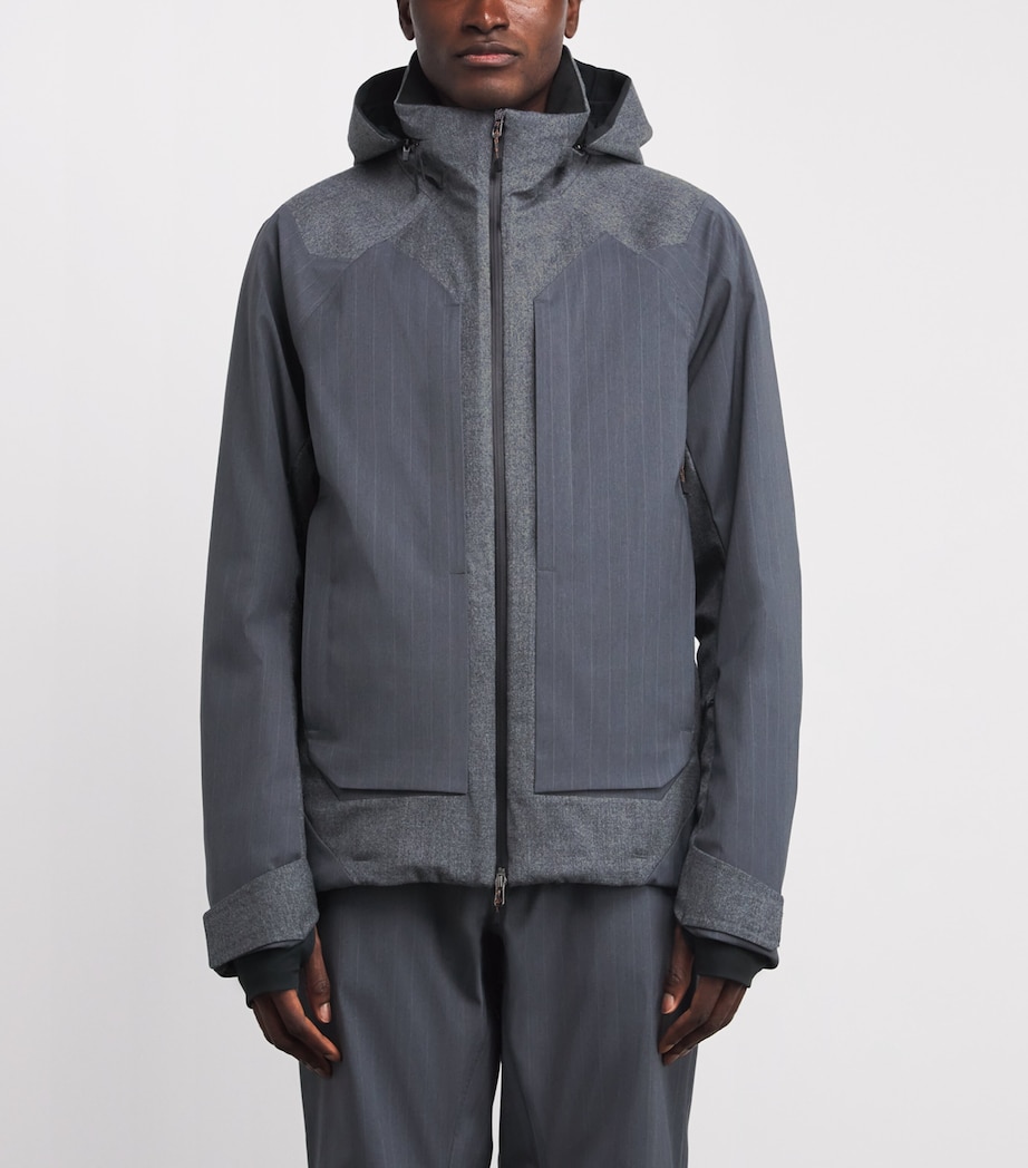 Virgin Wool-Blend Trace Jacket 2.0 N65 GRAPHITE GREY Image 3