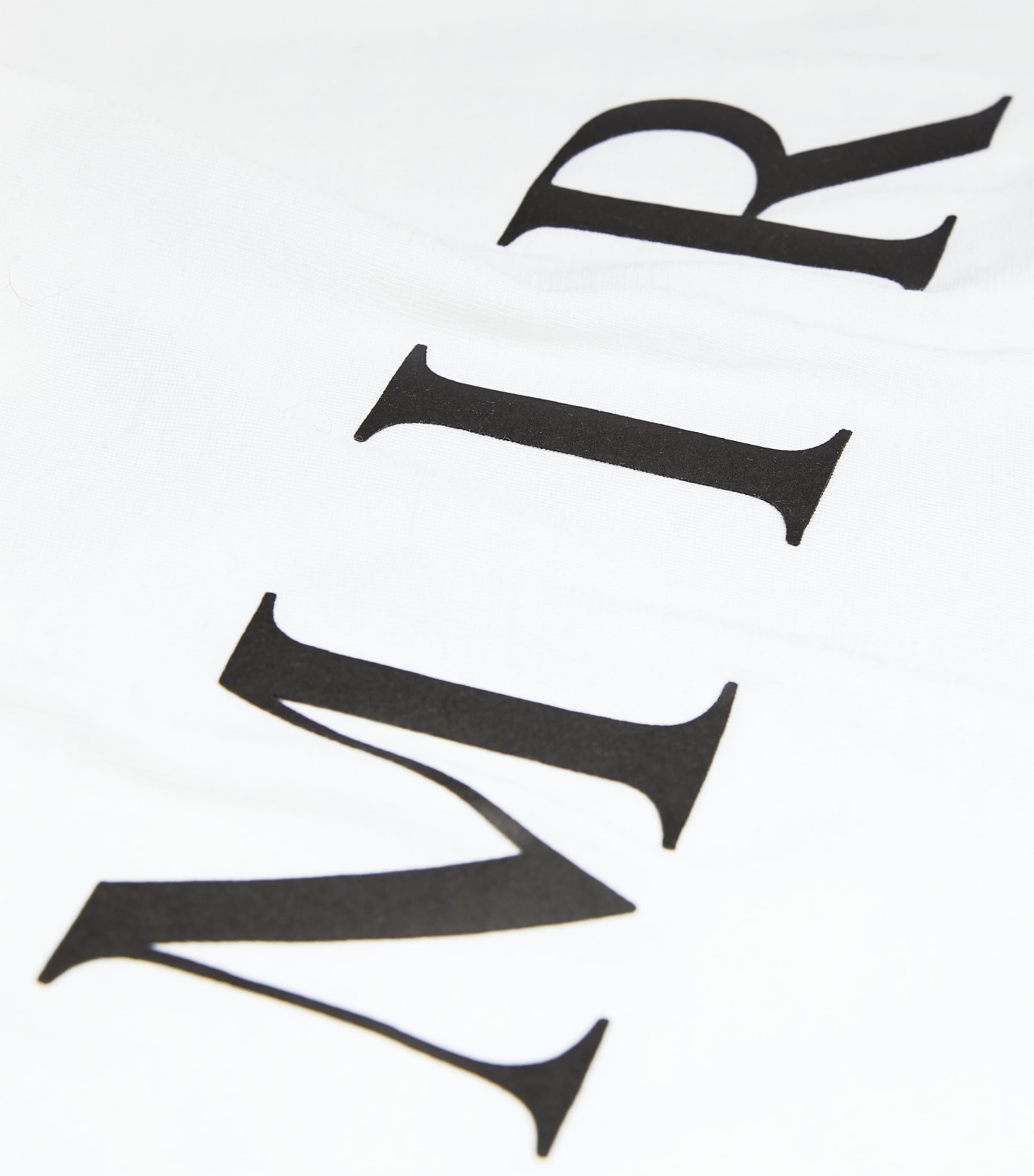 Cotton Logo T-Shirt WHITE-100 Image 5