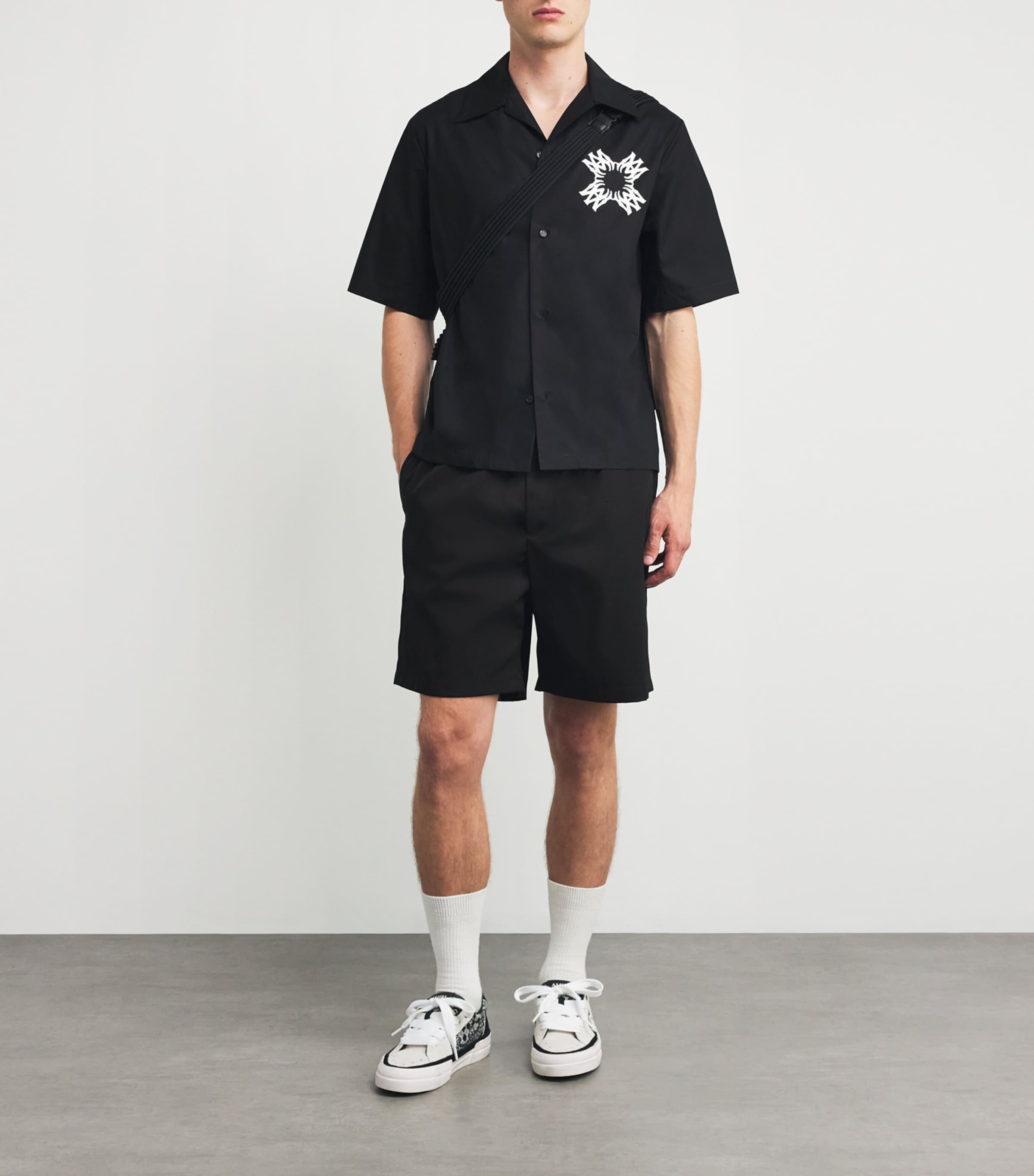 Bandana Sunset Skate Sneakers BLACK Image 6