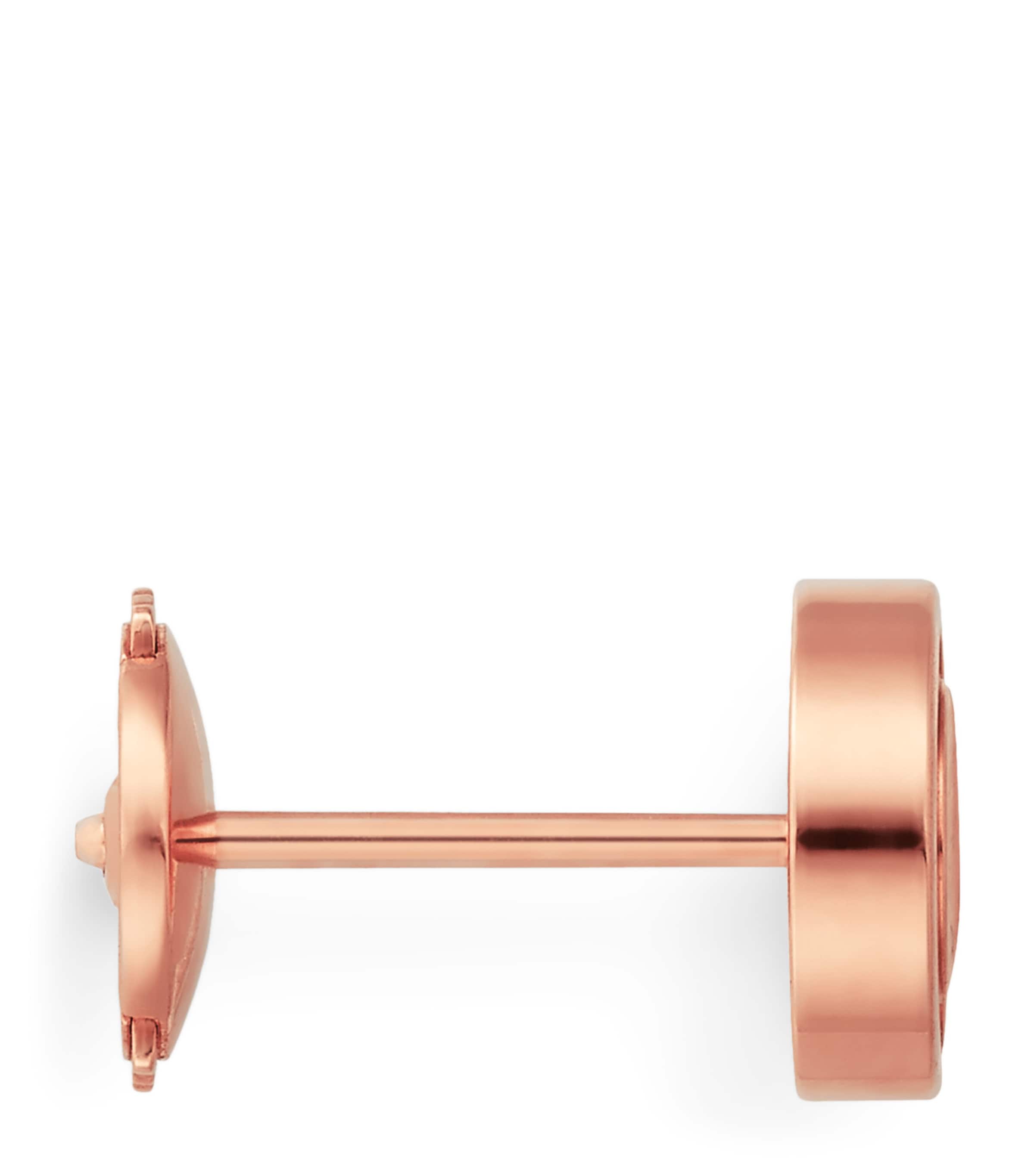 Rose Gold LOVE Stud Earrings ROSE GOLD Image 6