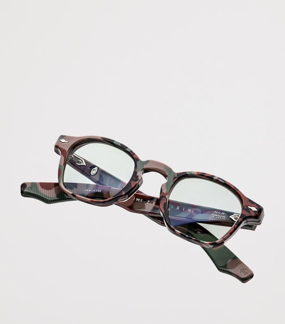 Jacques Marie Mage Zephirin Round Sunglasses Havana Image 2